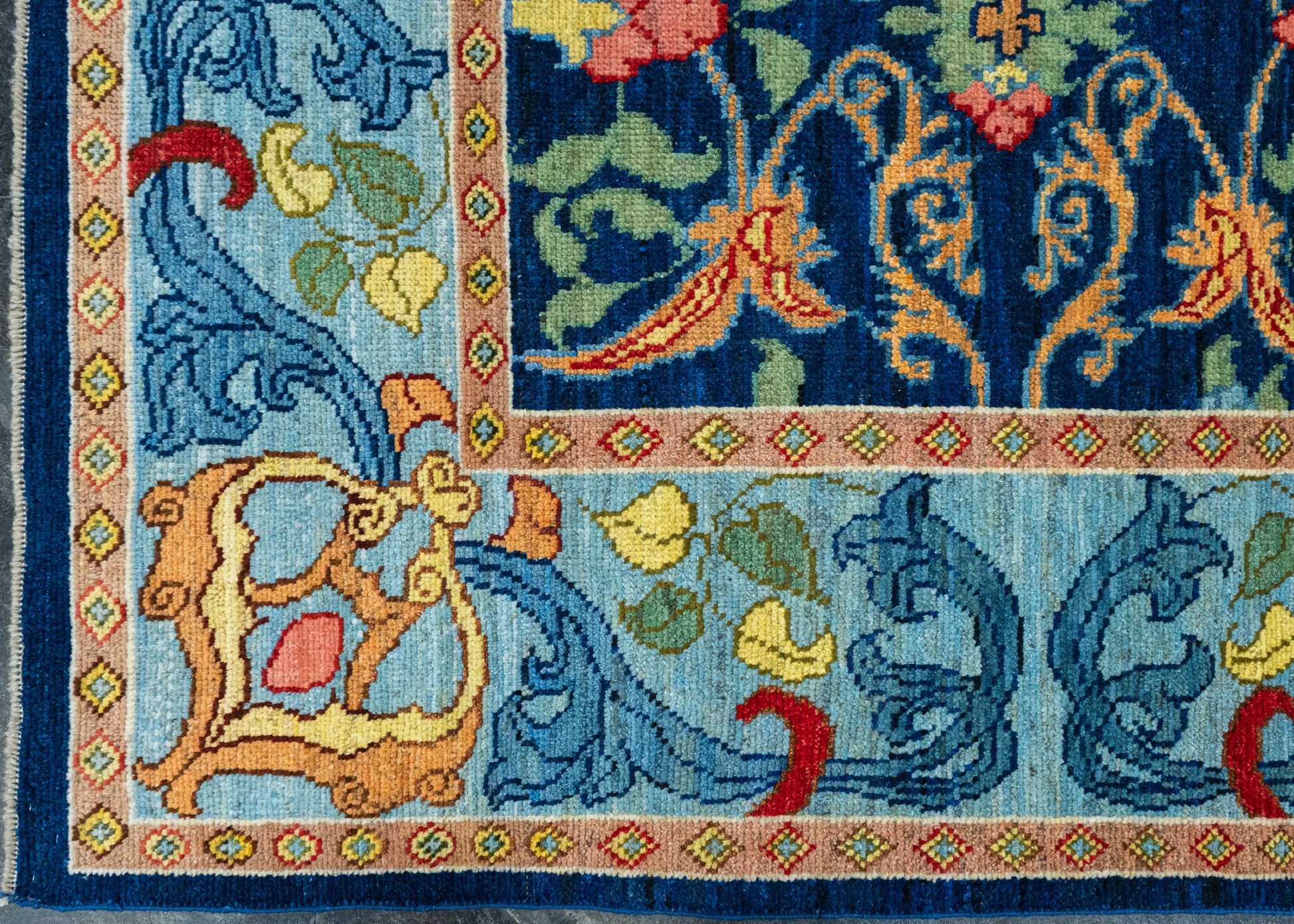Handwoven Oushak Rug 10'5" x 12'9" #17851