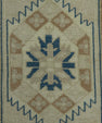 Turkish Mini Rug Oriental Hand Knotted Vintage Rug 1'9" x 3'8" #16518