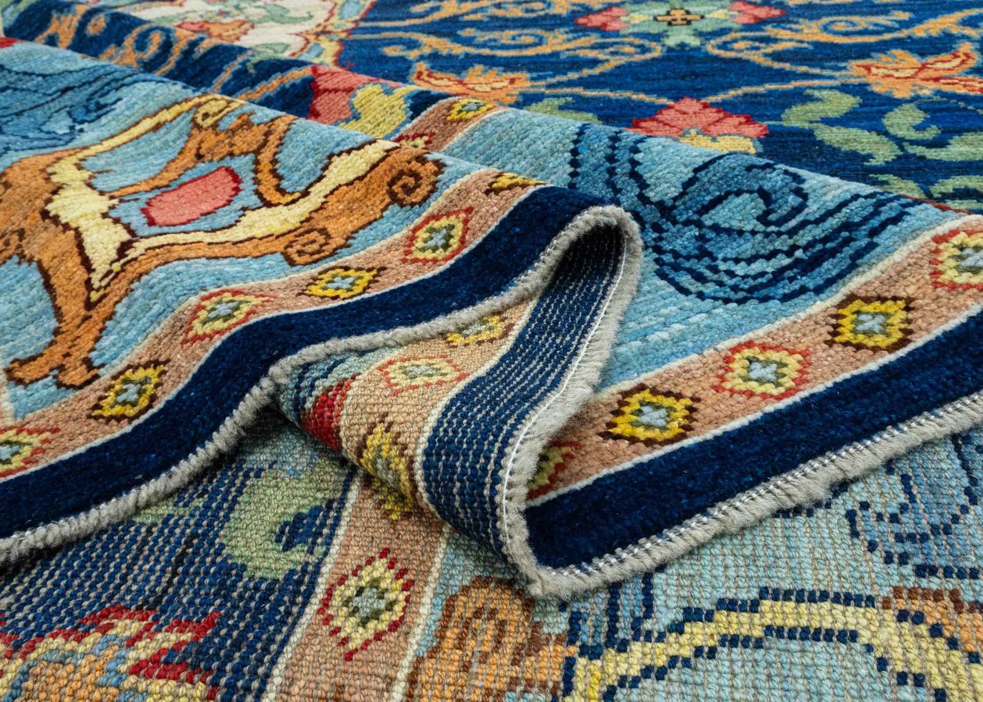 Handwoven Oushak Rug 10'5" x 12'9" #17851