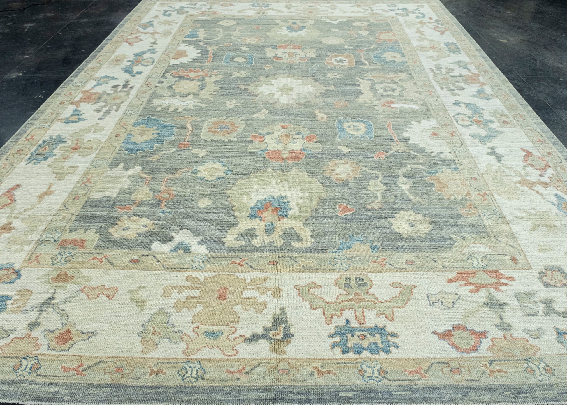 Turkish Oushak Rug 10'1" x 14' #17733