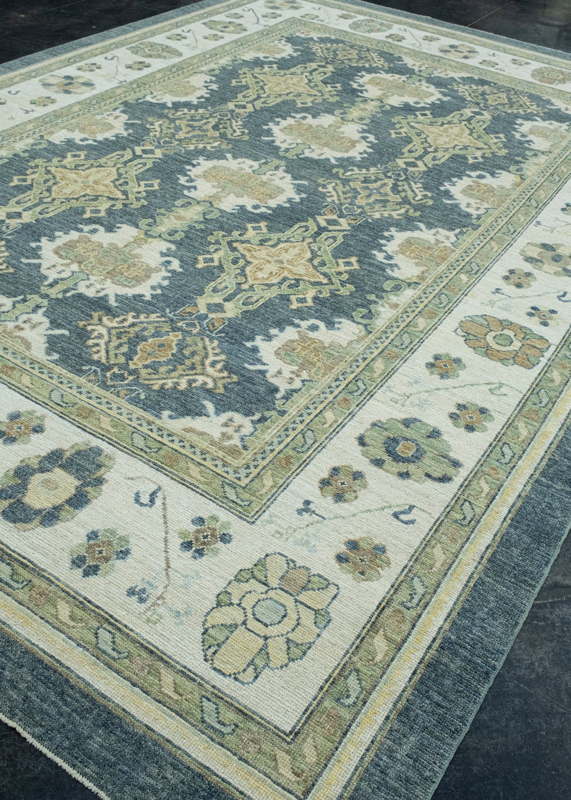 Turkish Oushak Rug 9'11" x 14'2" #17367