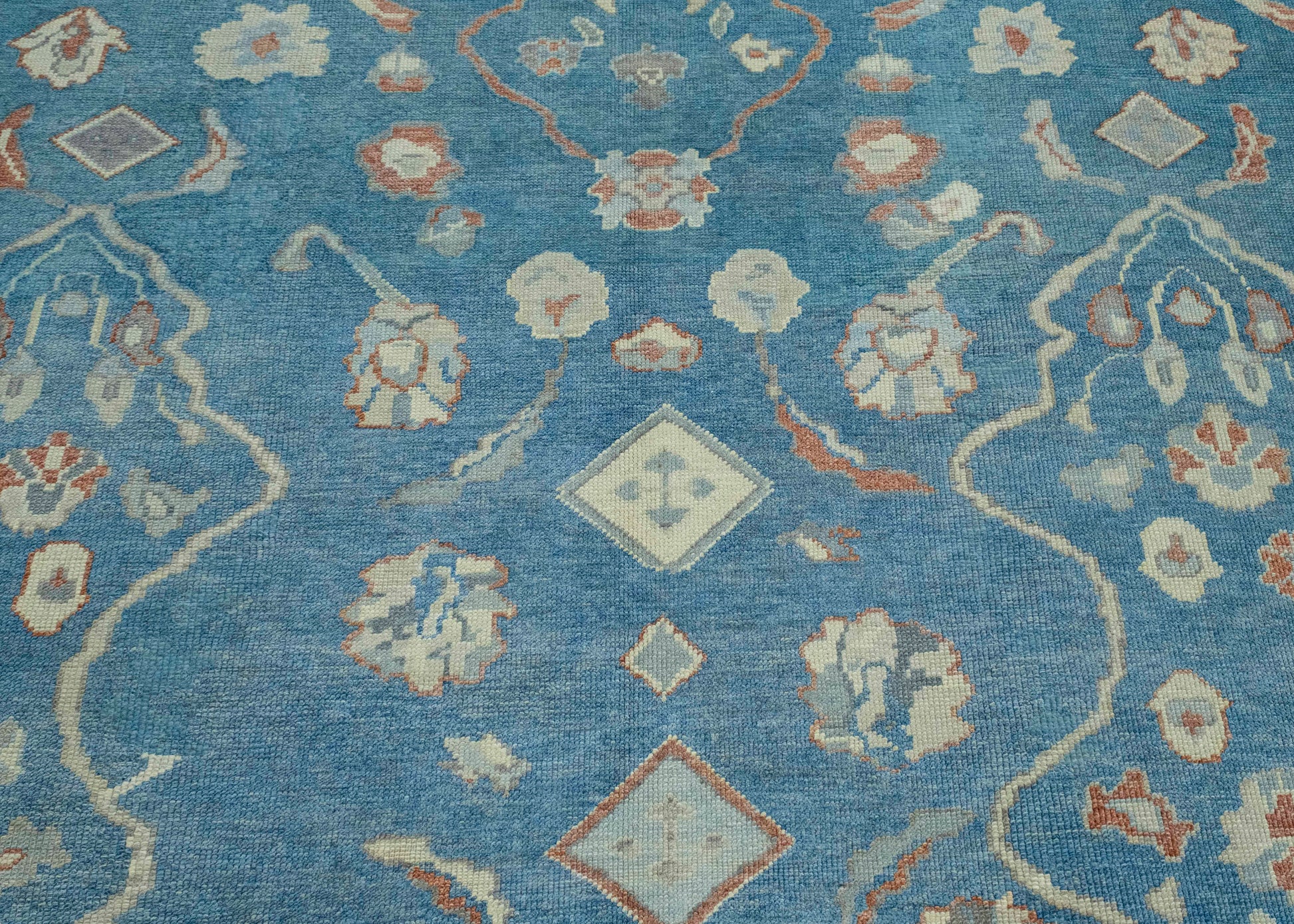 Turkish Oushak Rug 9'9" x 12'11" #18527