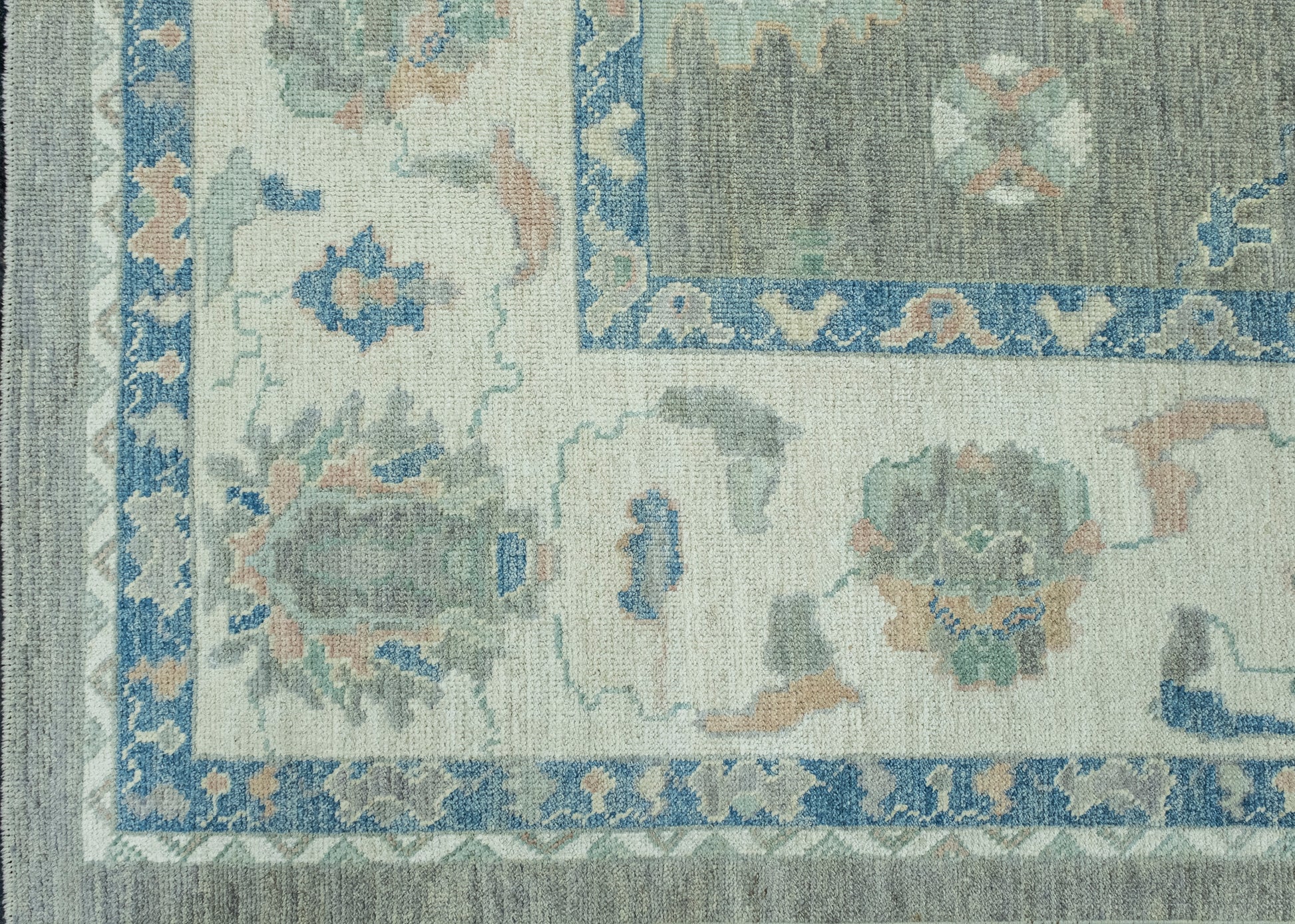 Turkish Oushak Rug 9'10" x 14' #17842