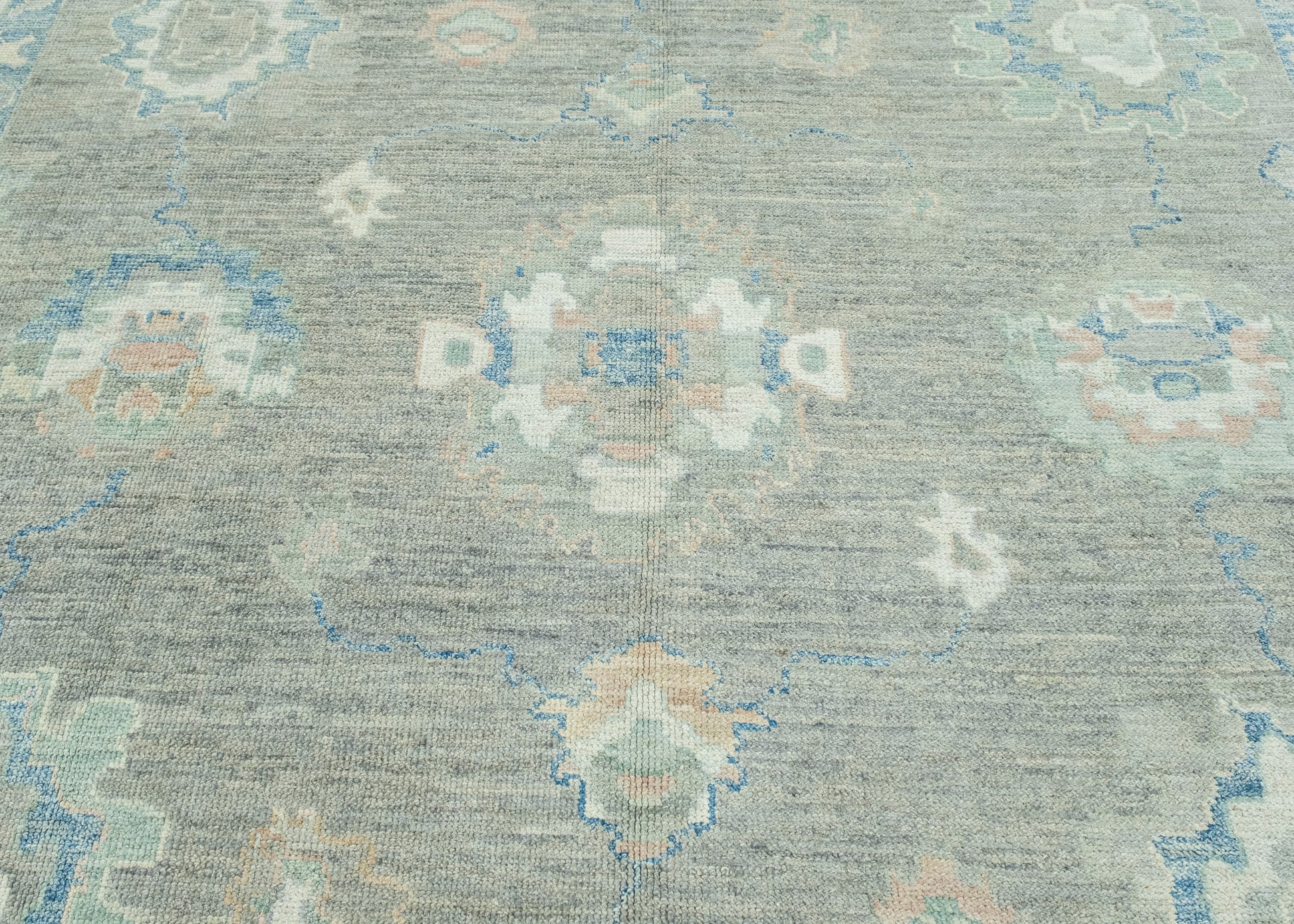 Turkish Oushak Rug 9'10" x 14' #17842