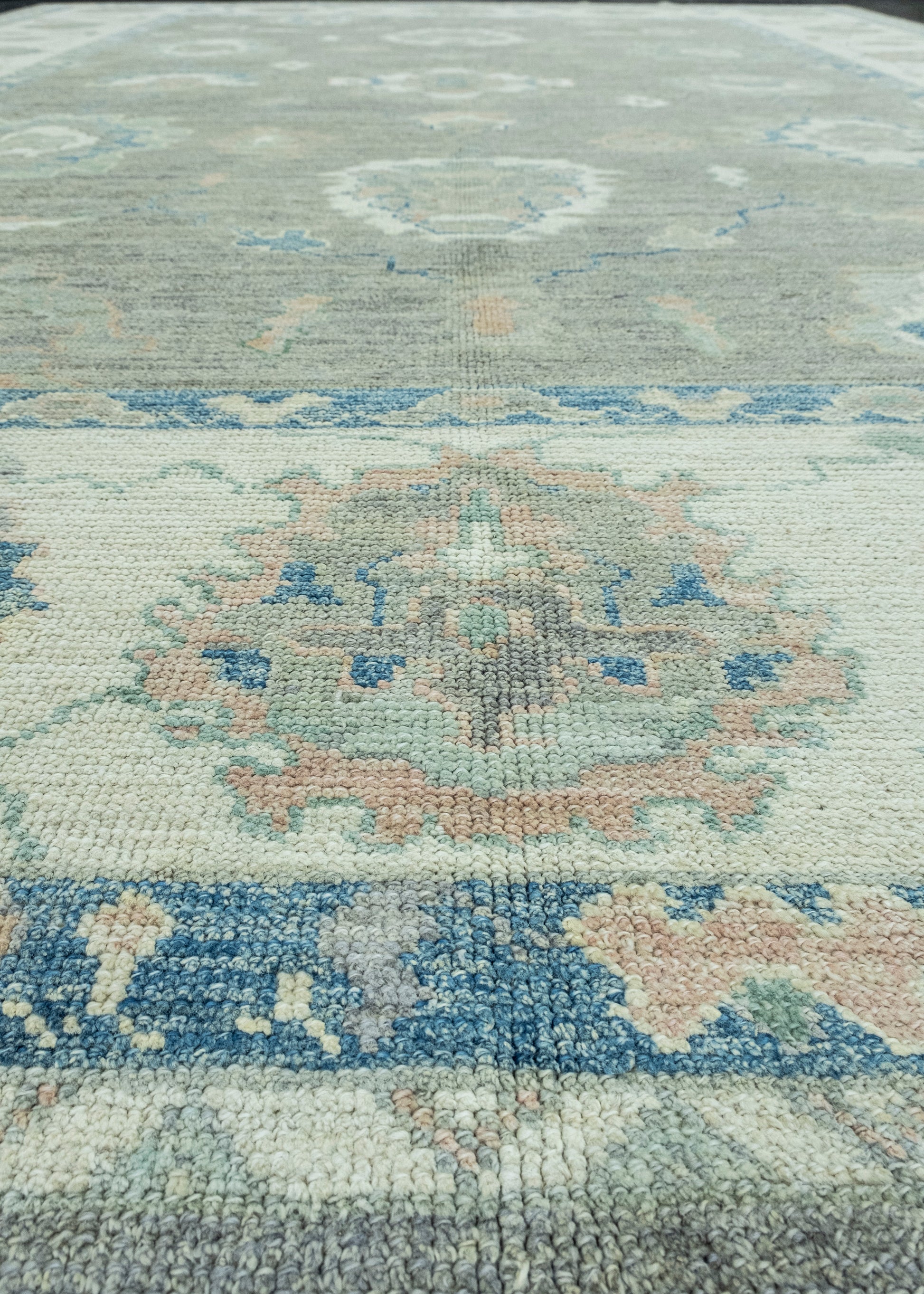 Turkish Oushak Rug 9'10" x 14' #17842