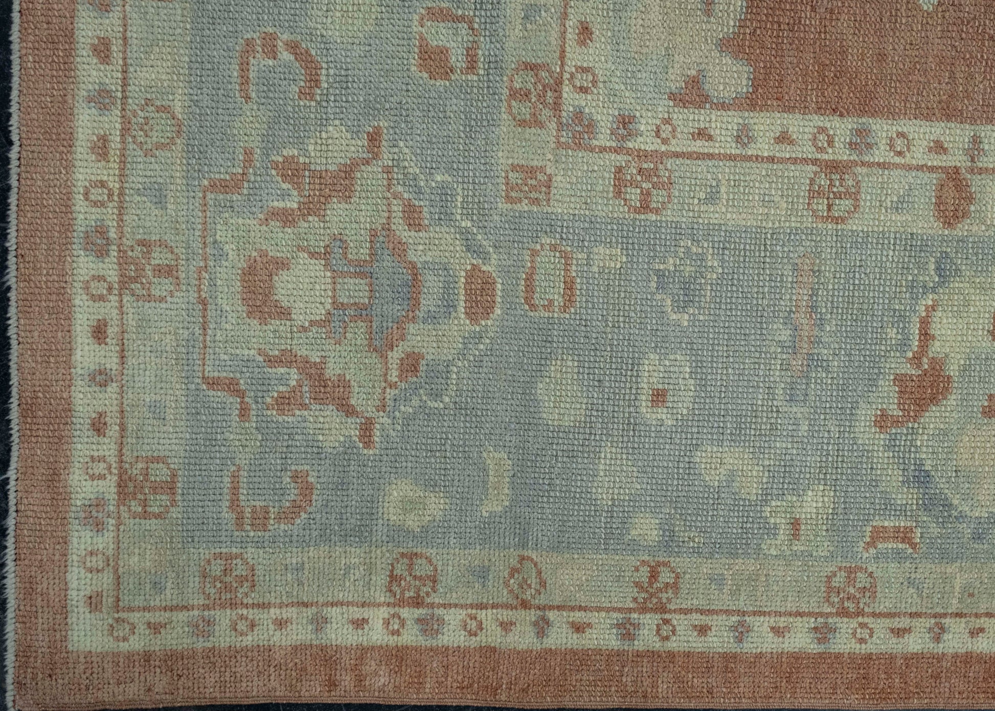 Turkish Oushak Rug 8'8" x 11'11" #18618