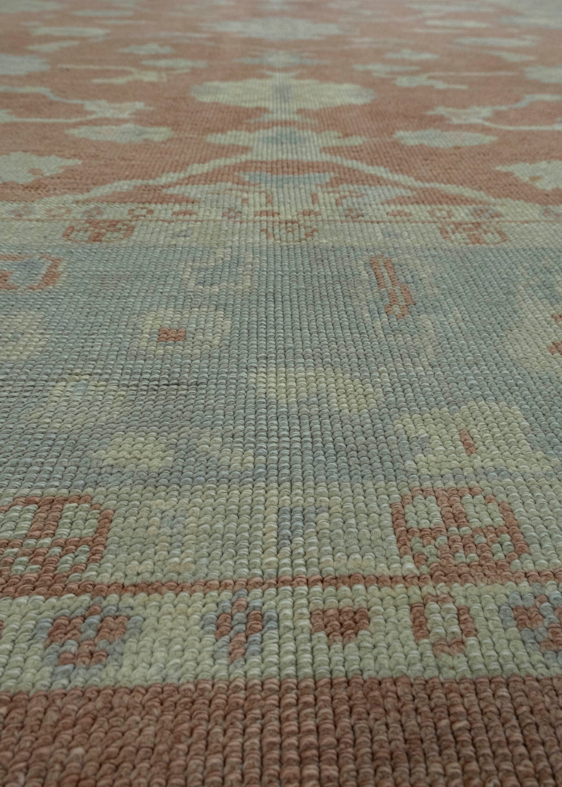 Turkish Oushak Rug 8'8" x 11'11" #18618