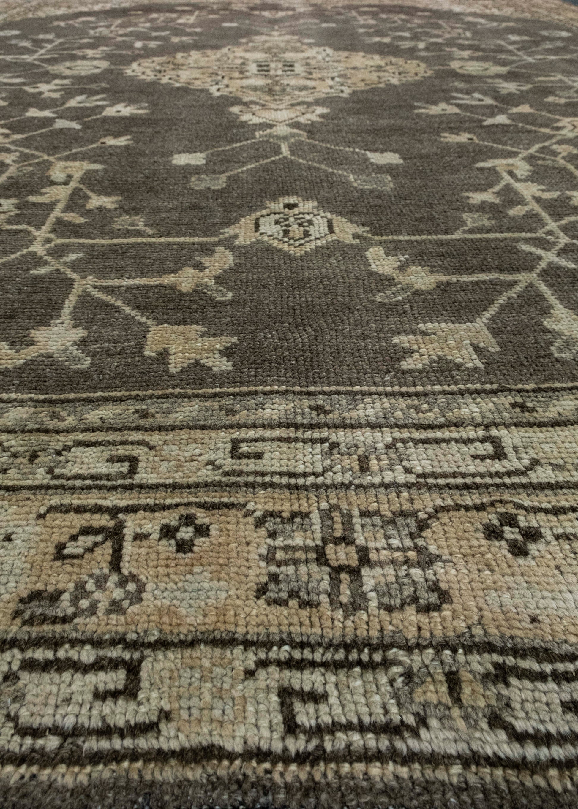 Turkish Oushak Rug 9'2" x 11'8" #18533