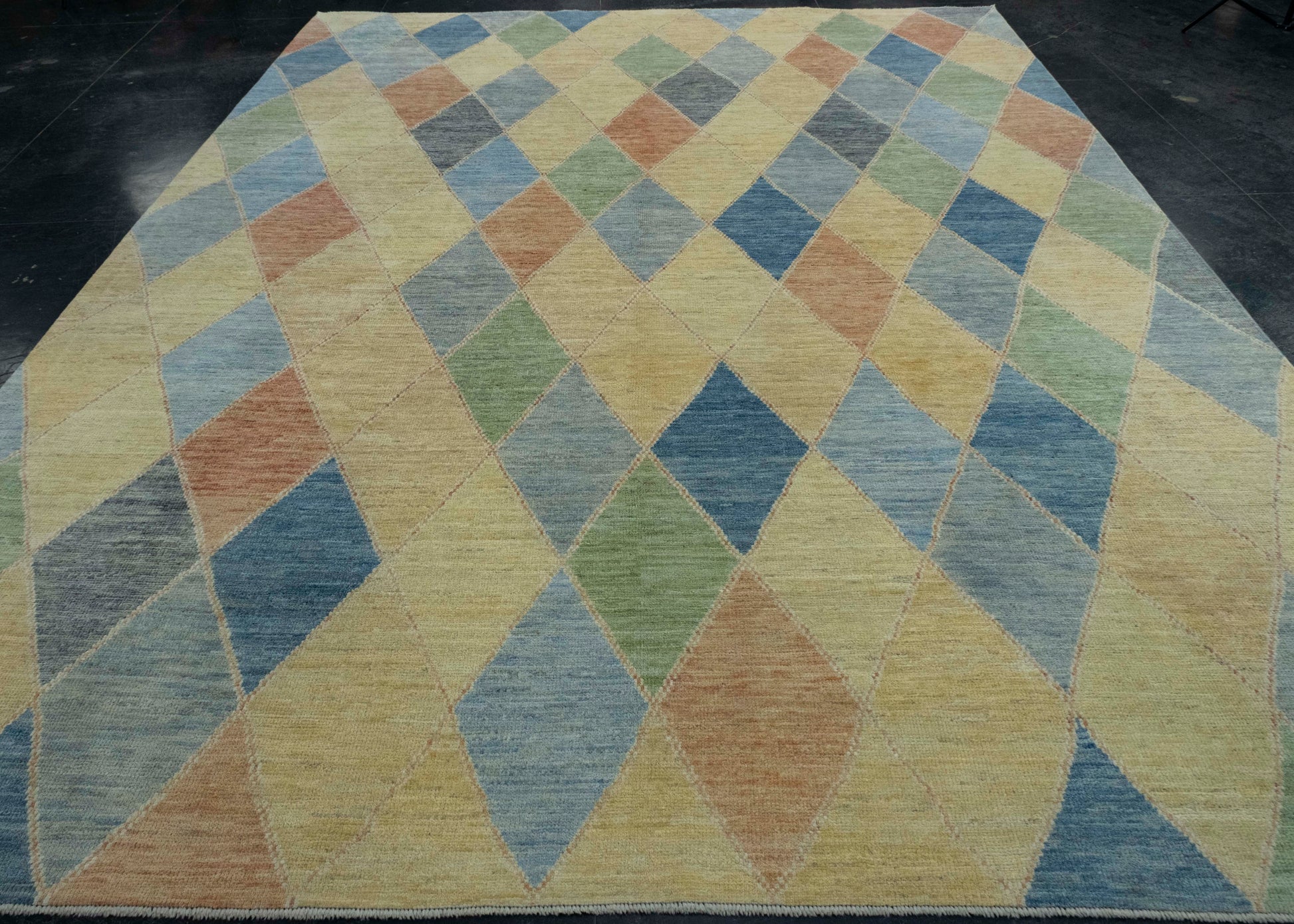 Turkish Oushak Rug 9'3" x 12'5" #18629