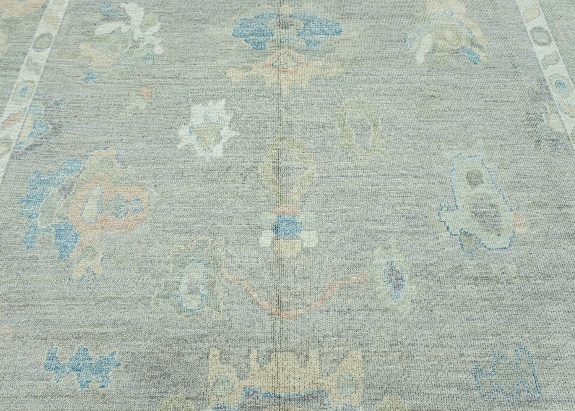 Turkish Oushak Rug 10'1" x 14'1" #17781