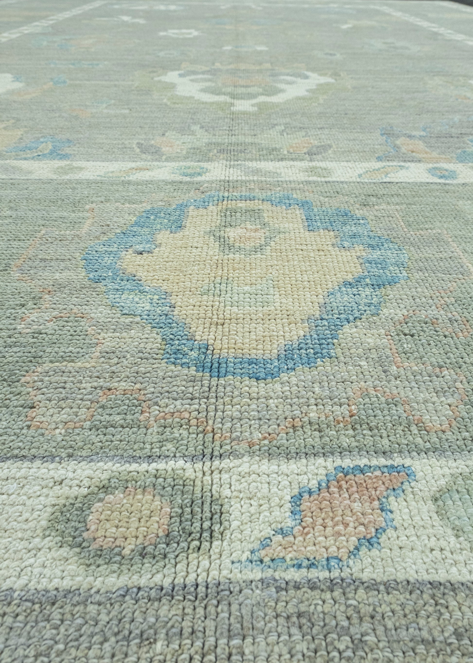 Turkish Oushak Rug 10'1" x 14'1" #17781