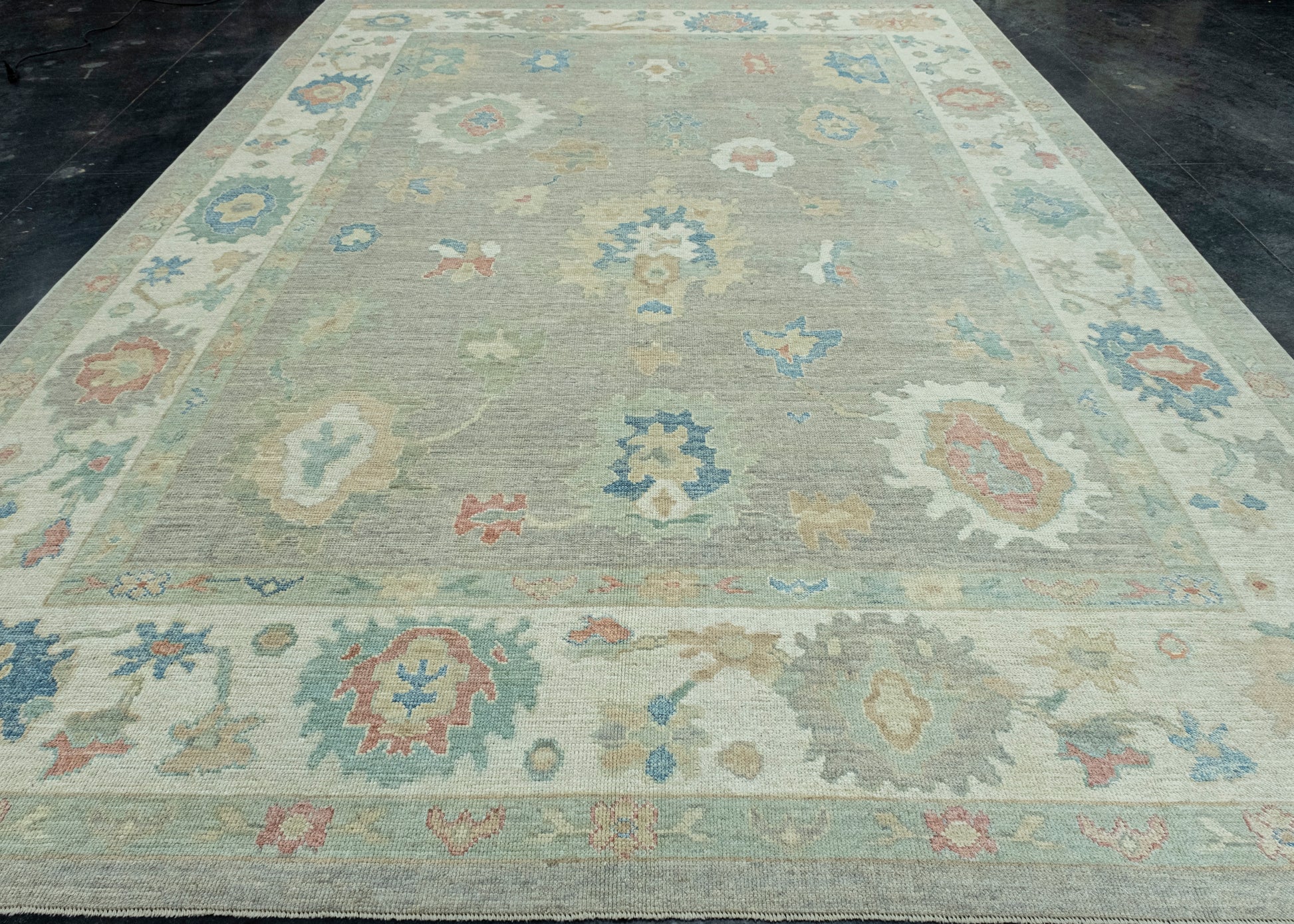 Turkish Oushak Rug 10'2" x 14'3" #17772
