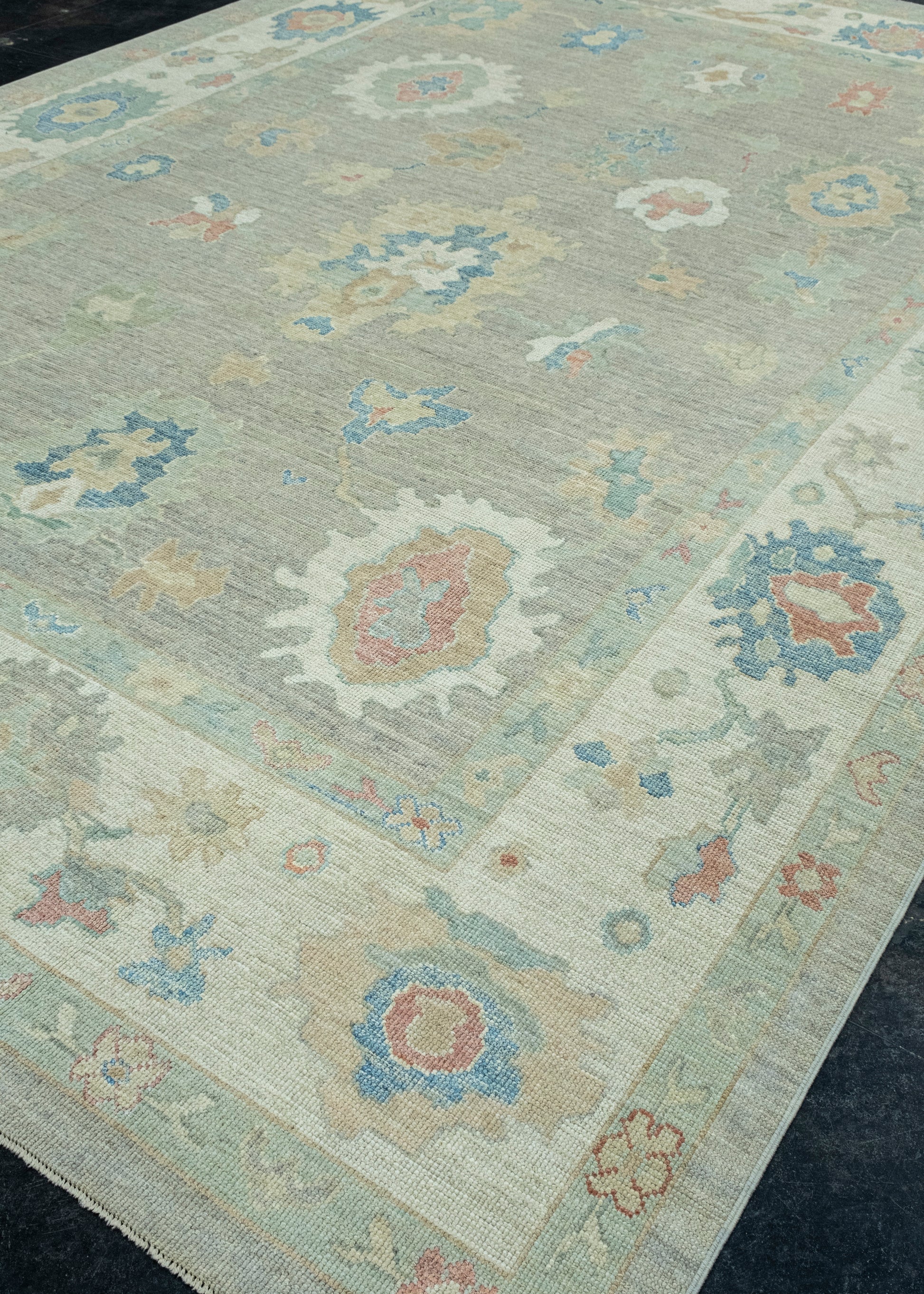 Turkish Oushak Rug 10'2" x 14'3" #17772