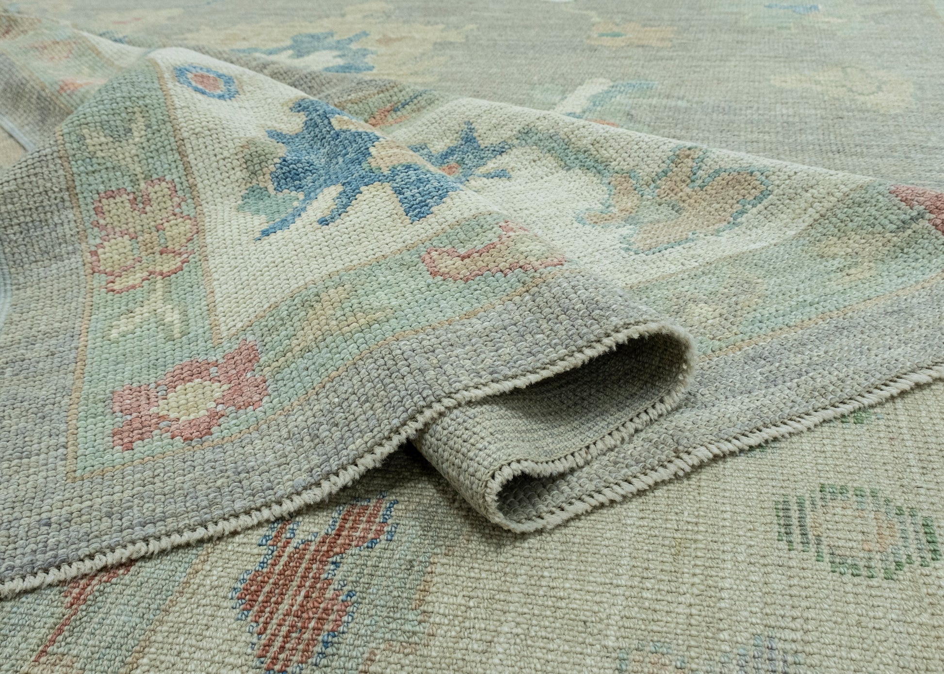 Turkish Oushak Rug 10'2" x 14'3" #17772