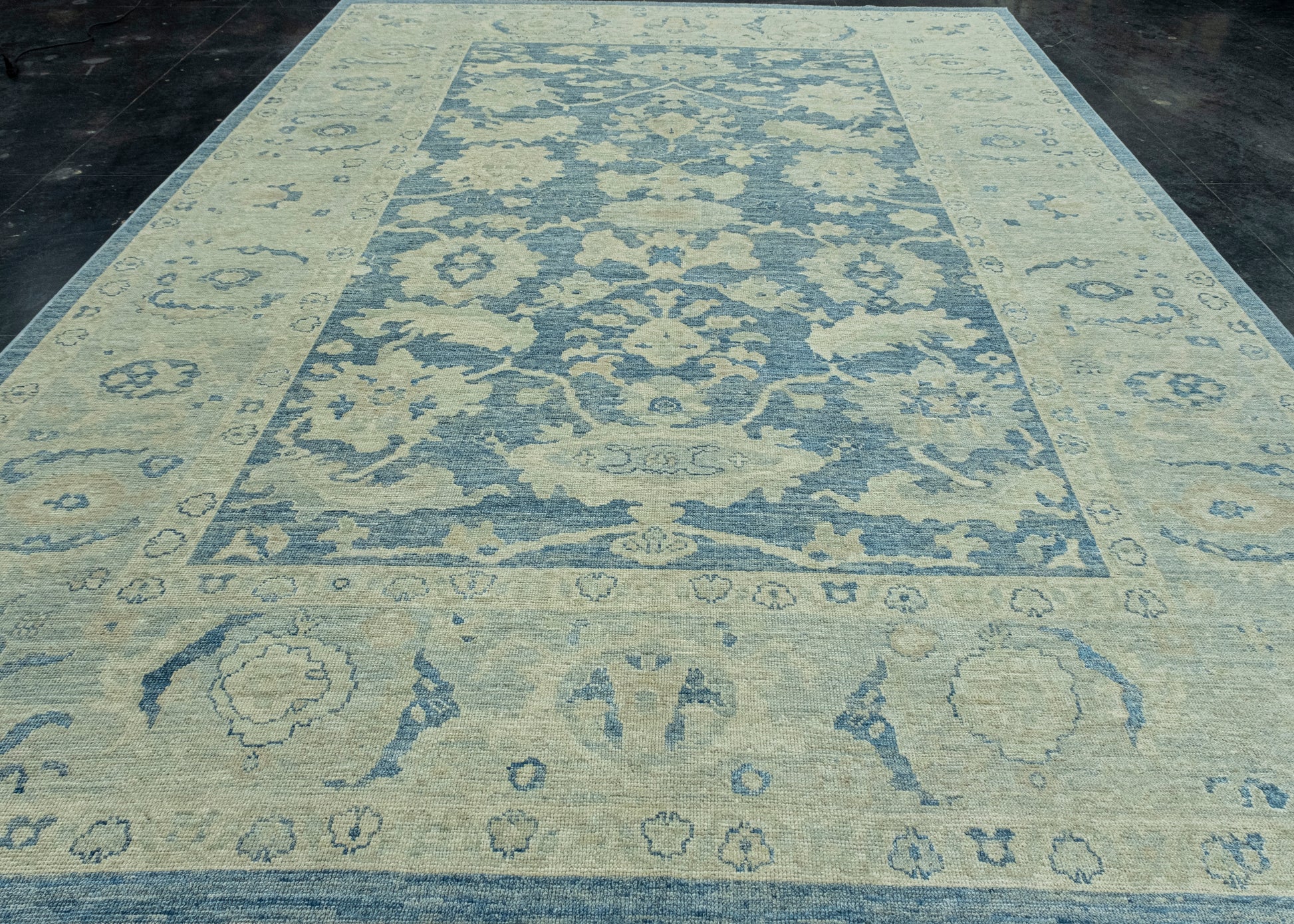 Turkish Oushak Rug 10'3" x 14'1" #17811