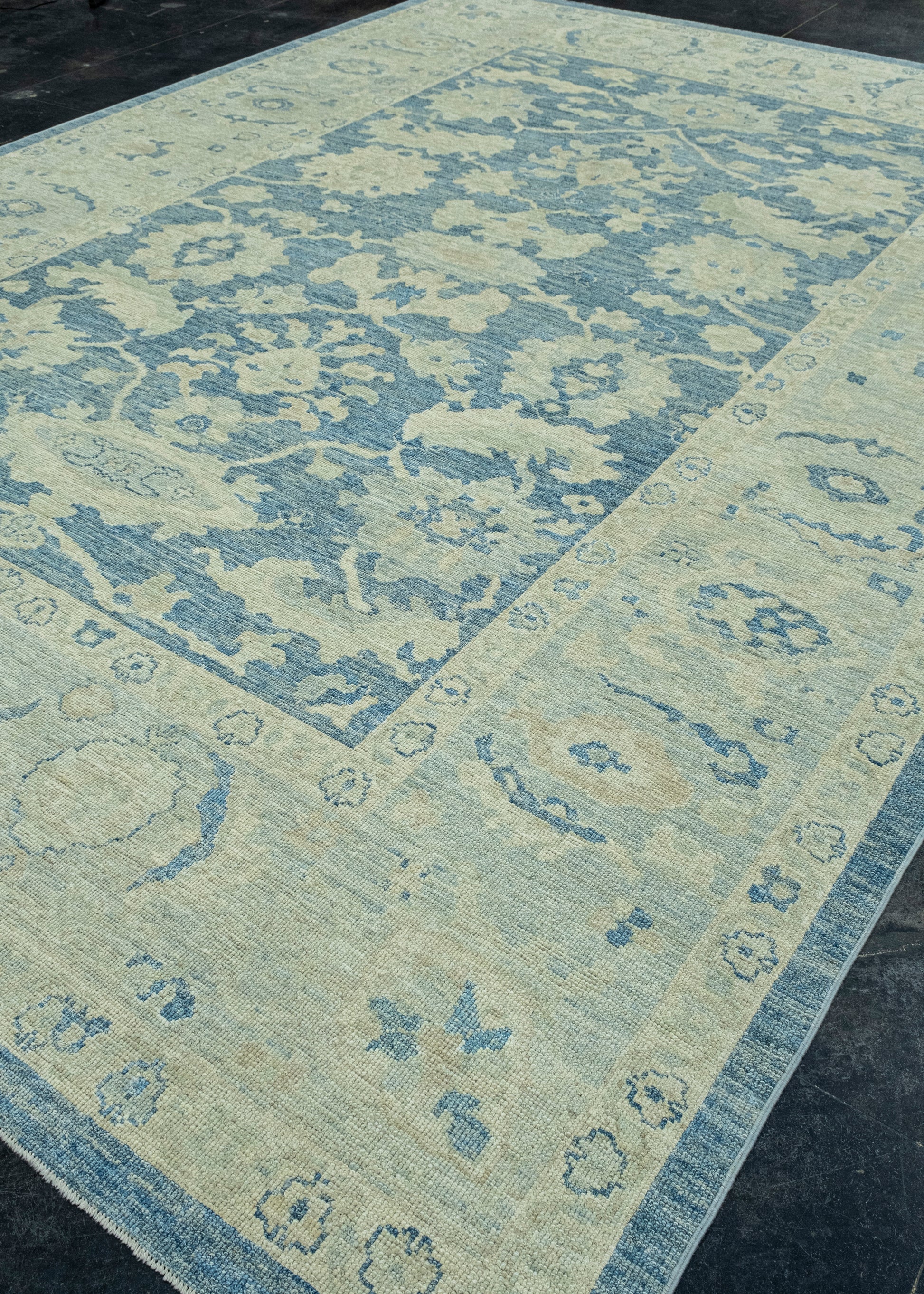 Turkish Oushak Rug 10'3" x 14'1" #17811