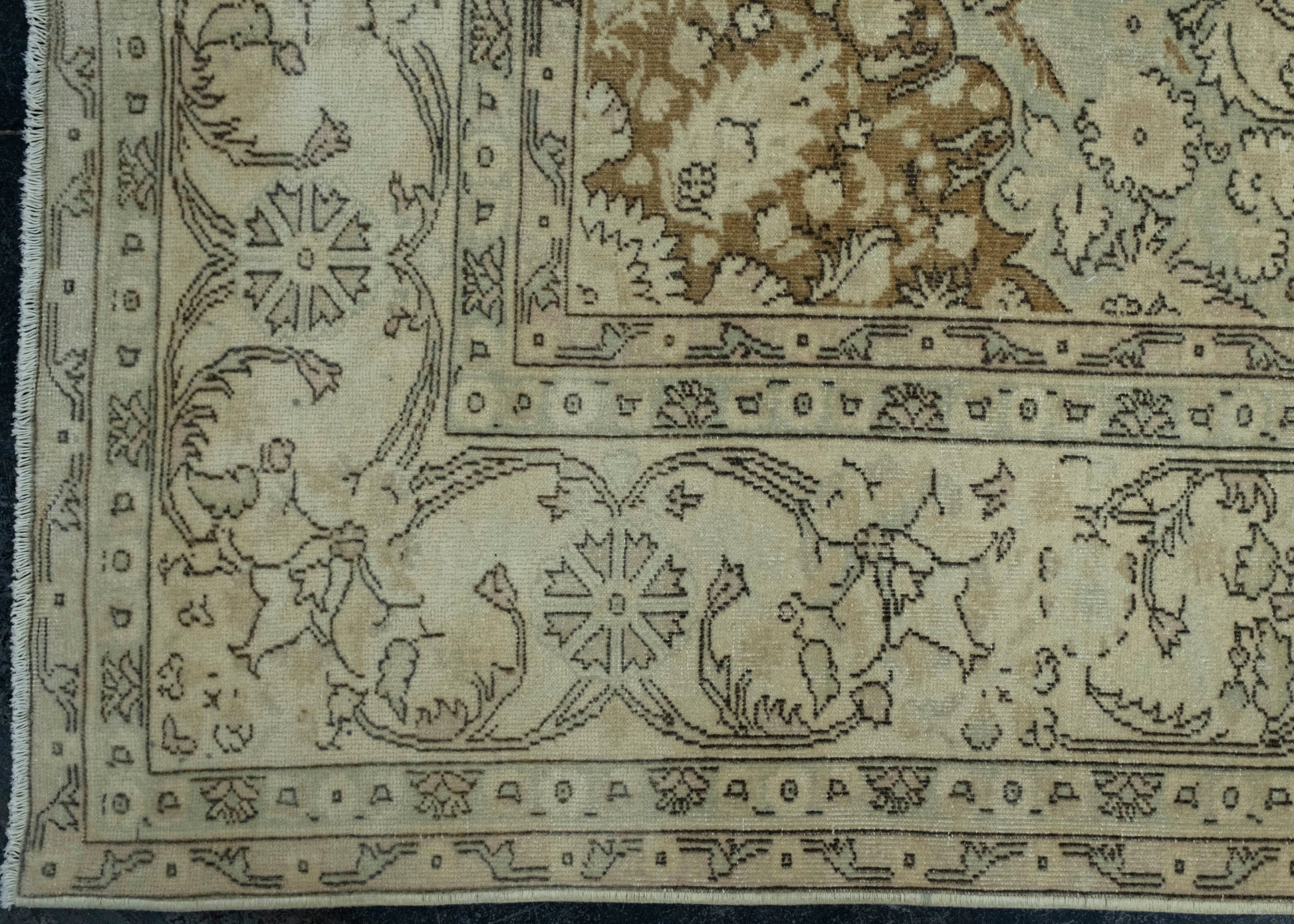 Turkish Oushak Rug 8'4" x 11'7" #18648