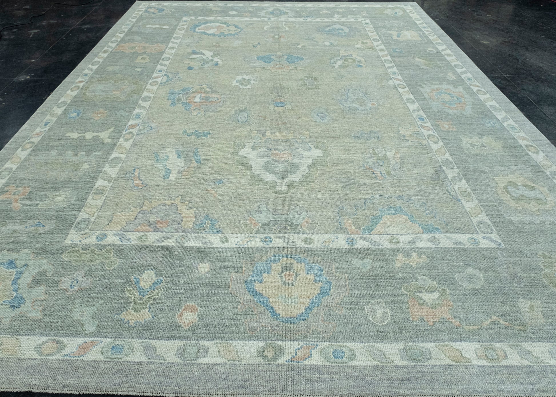 Turkish Oushak Rug 10'3" x 14'5" #17832