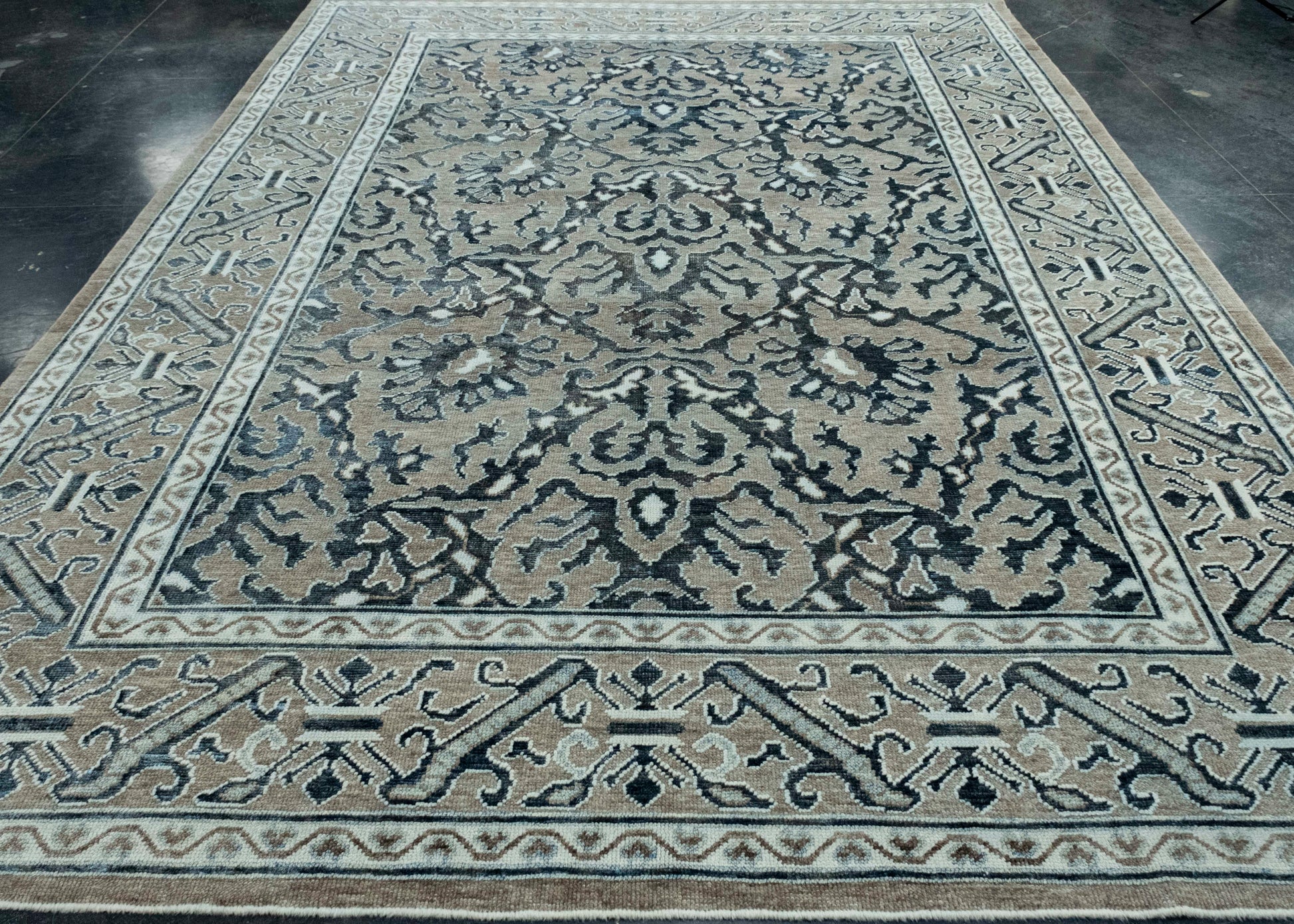 Turkish Oushak Rug 9'2" x 12' #18619