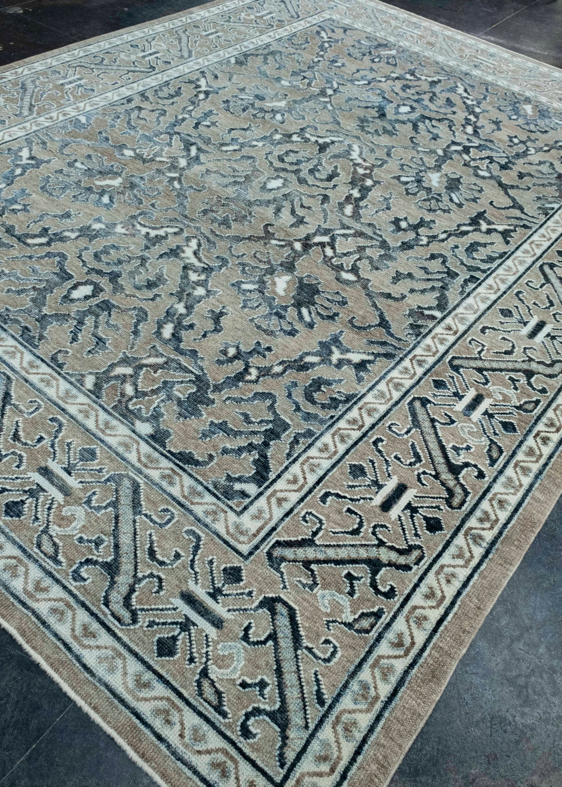 Turkish Oushak Rug 9'2" x 12' #18619