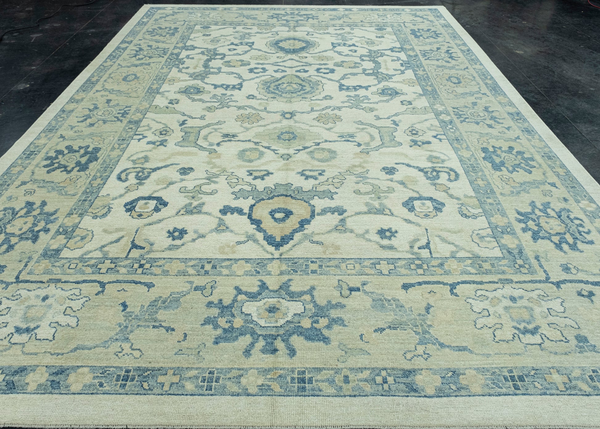 Turkish Oushak Rug 10'2" x 14'3" #17780