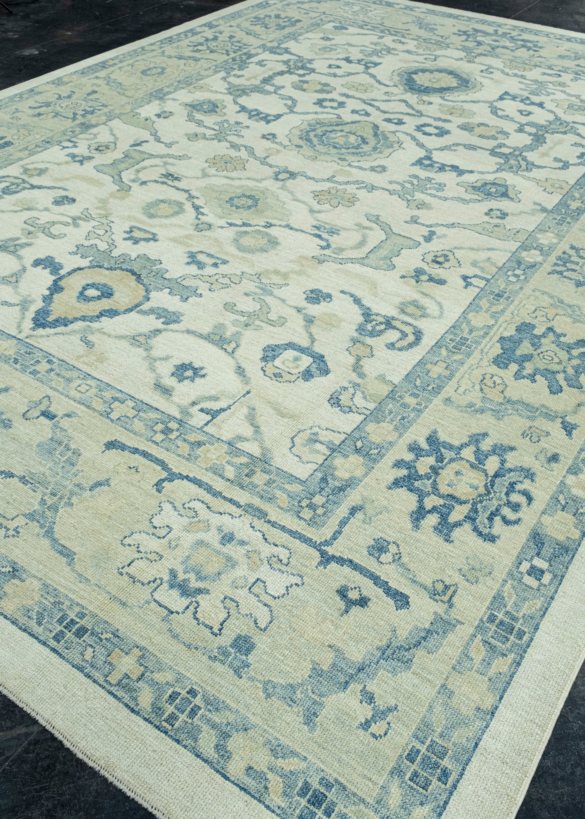 Turkish Oushak Rug 10'2" x 14'3" #17780