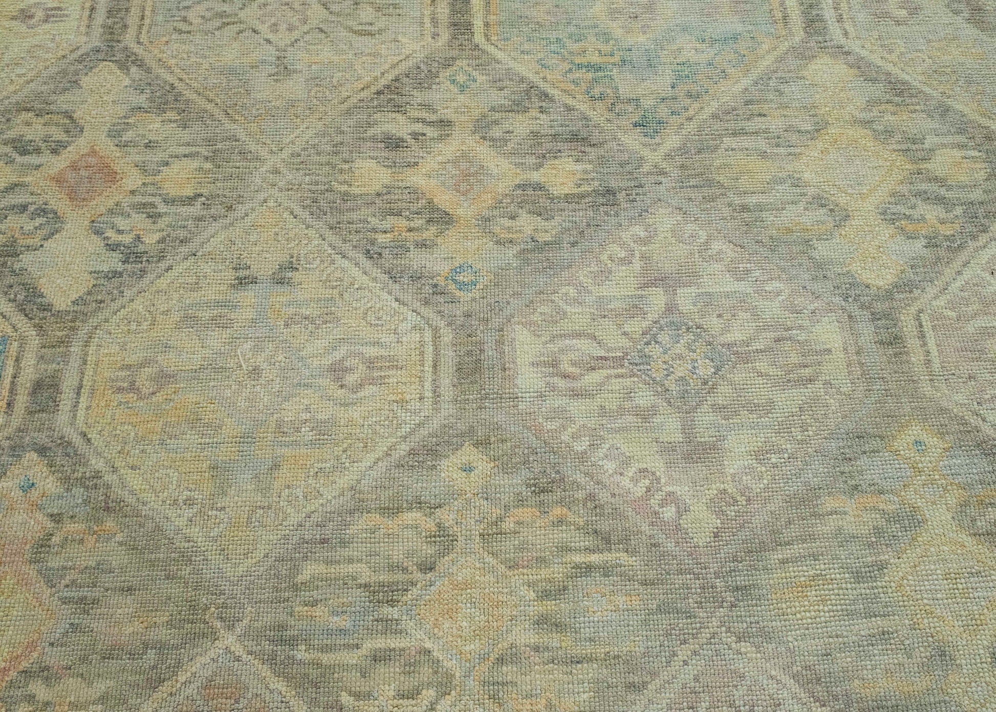 Turkish Oushak Rug 9' x 13'2" #18646