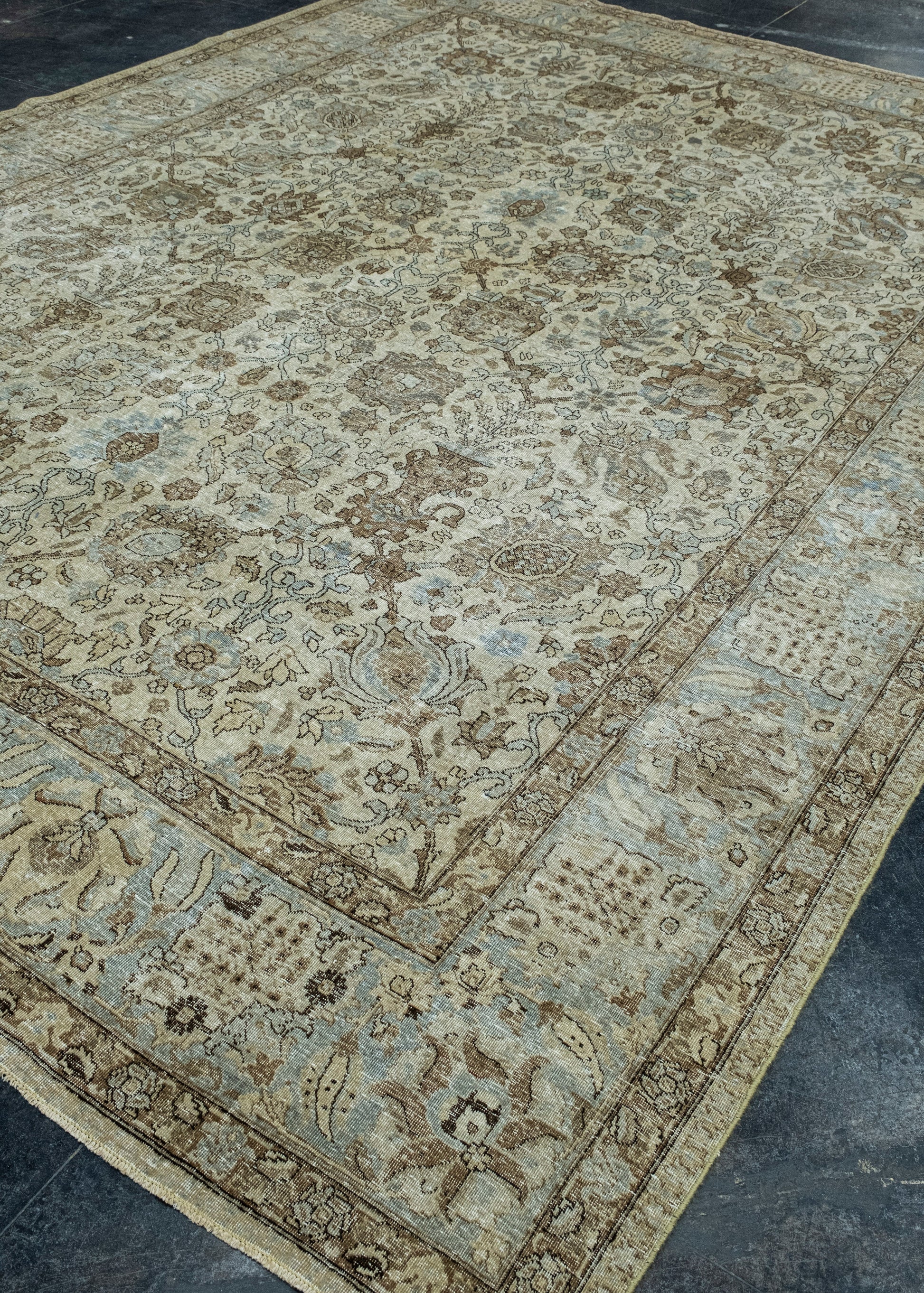 Turkish Vintage Rug 9' x 12'3" #17983
