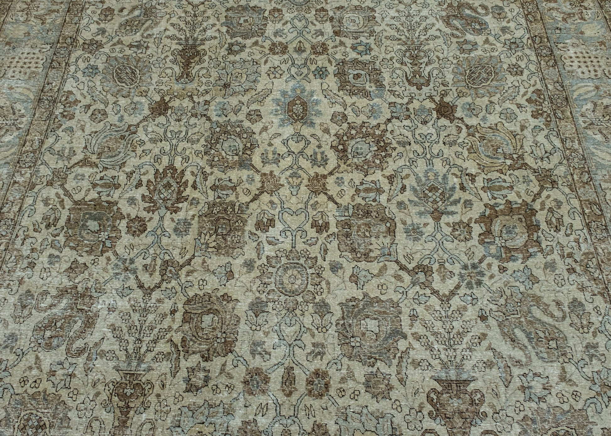 Turkish Vintage Rug 9' x 12'3" #17983