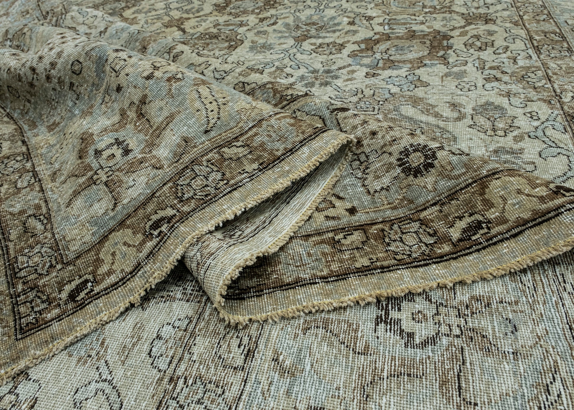 Turkish Vintage Rug 9' x 12'3" #17983
