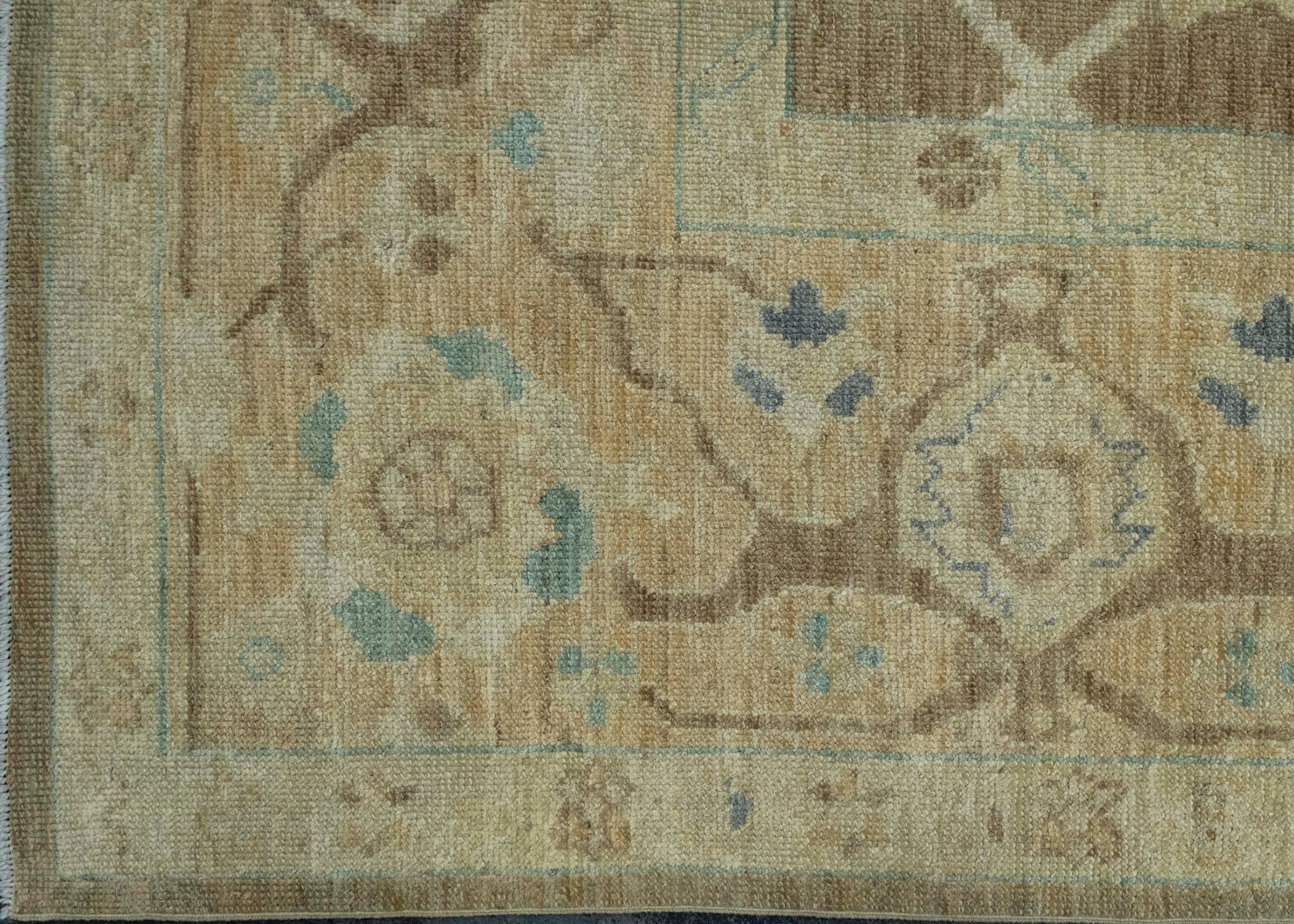 Turkish Oushak Rug 9'7" x 12'6" #18639