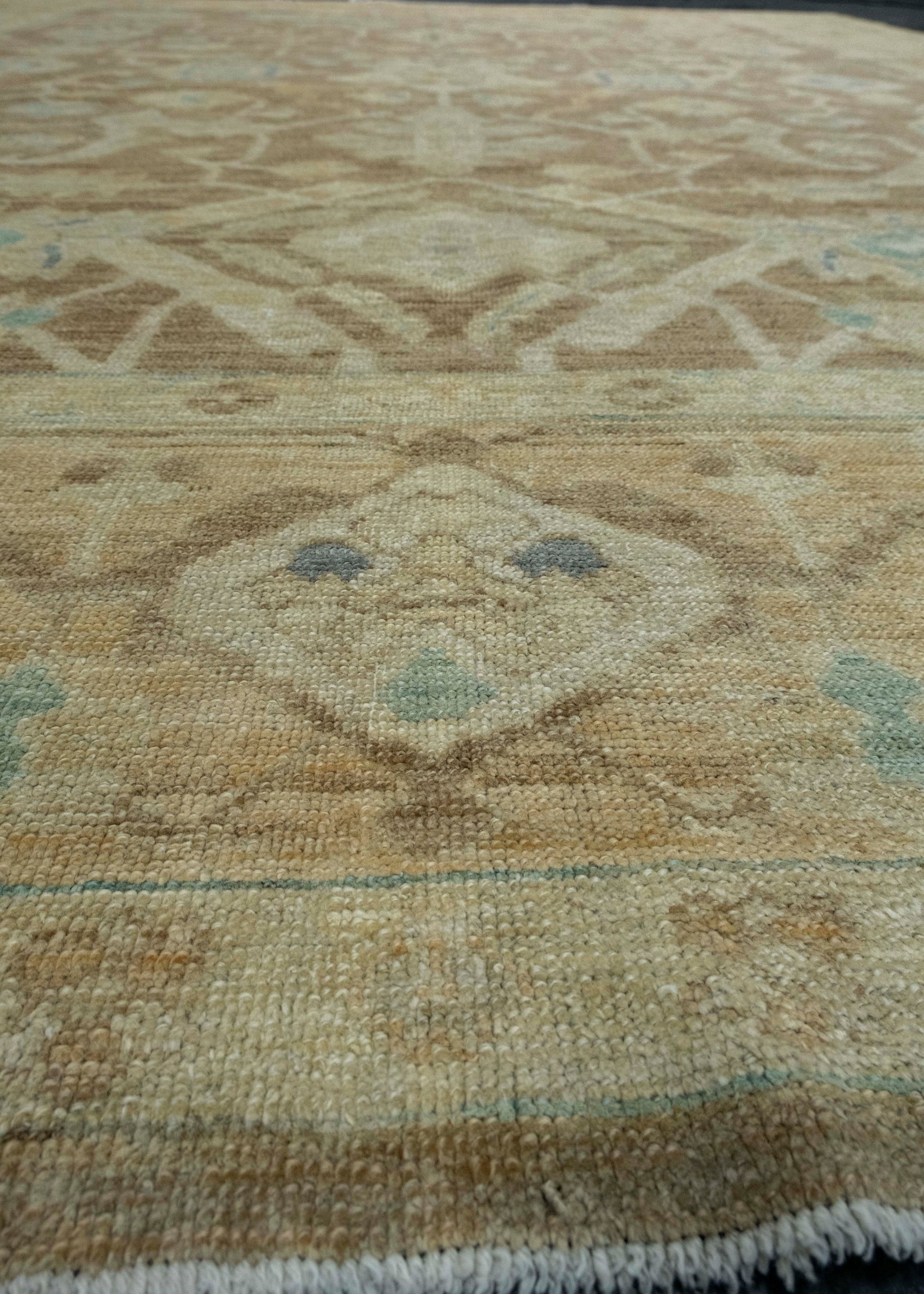 Turkish Oushak Rug 9'7" x 12'6" #18639