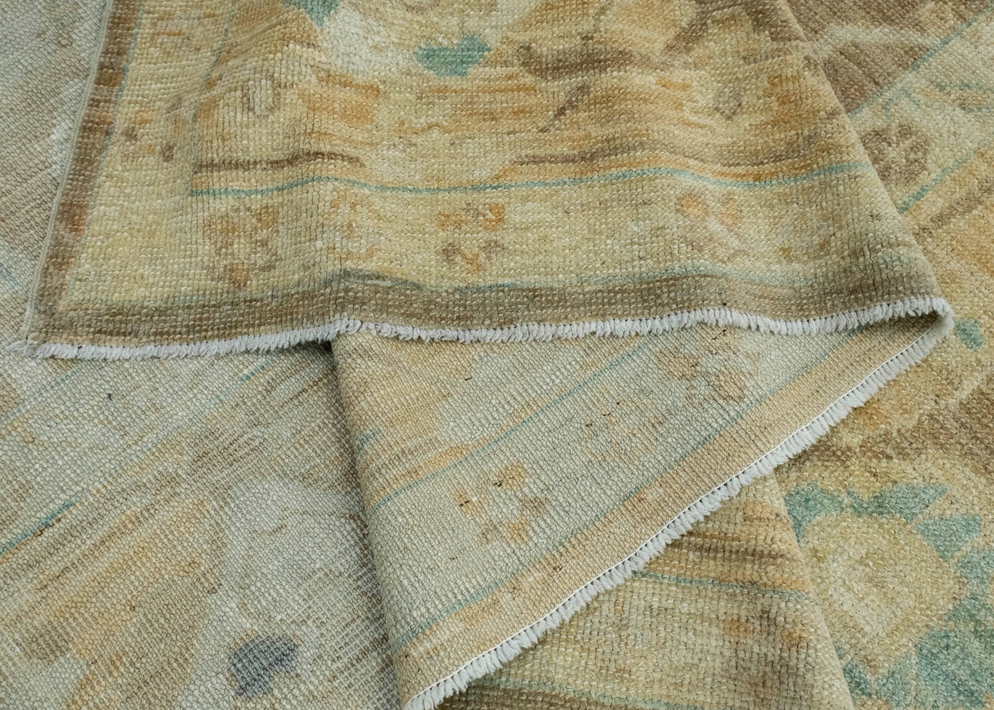 Turkish Oushak Rug 9'7" x 12'6" #18639