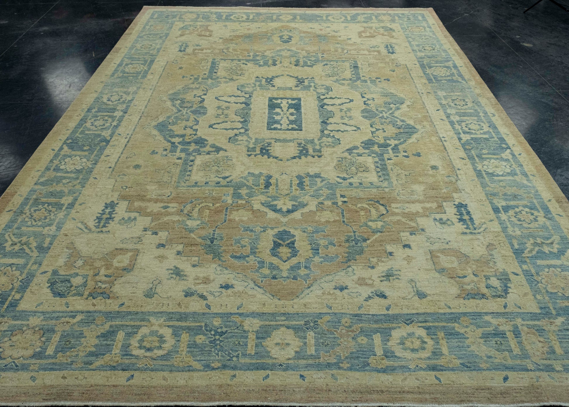 Turkish Oushak Rug 8'3" x 11'3" #18001