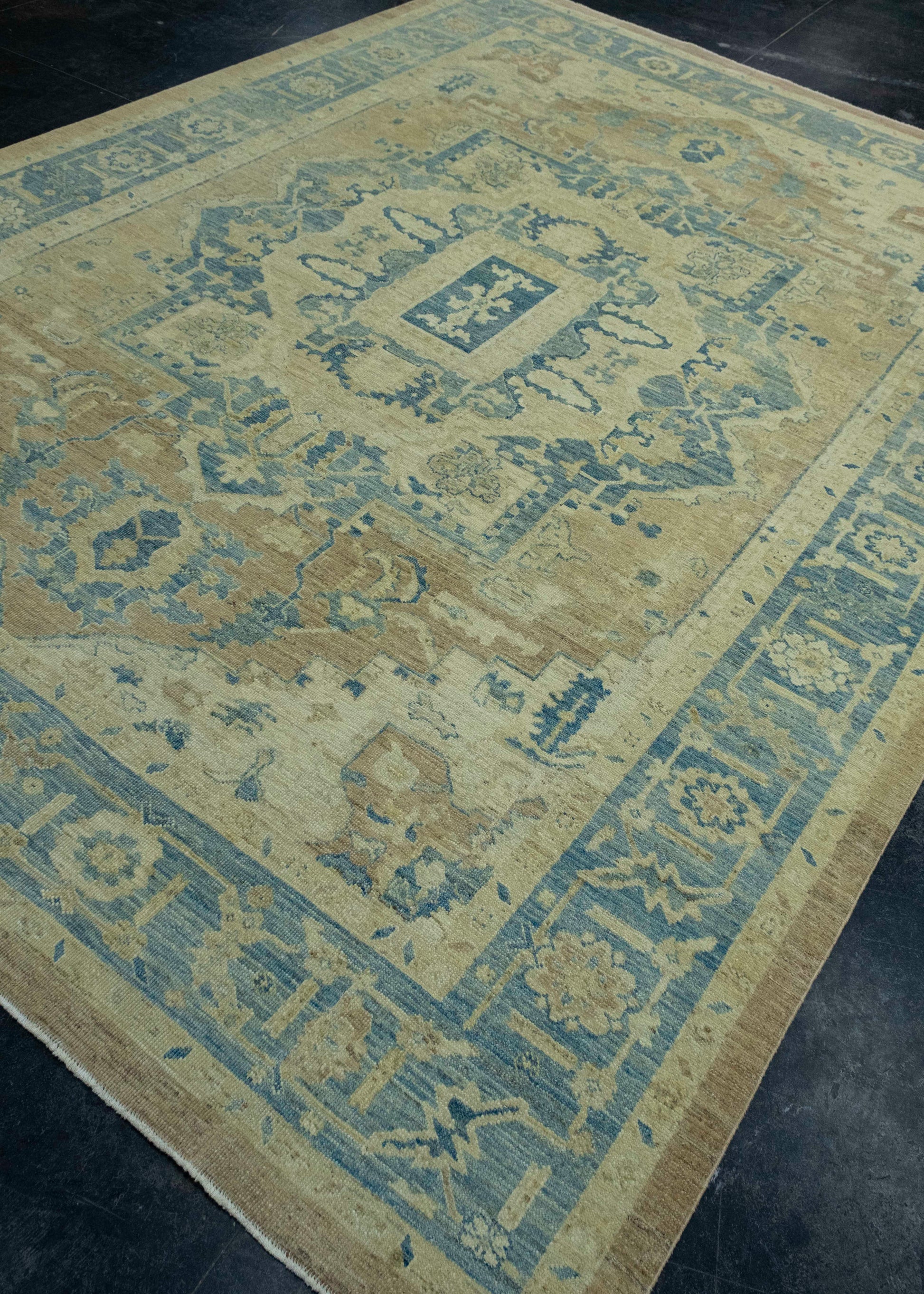 Turkish Oushak Rug 8'3" x 11'3" #18001