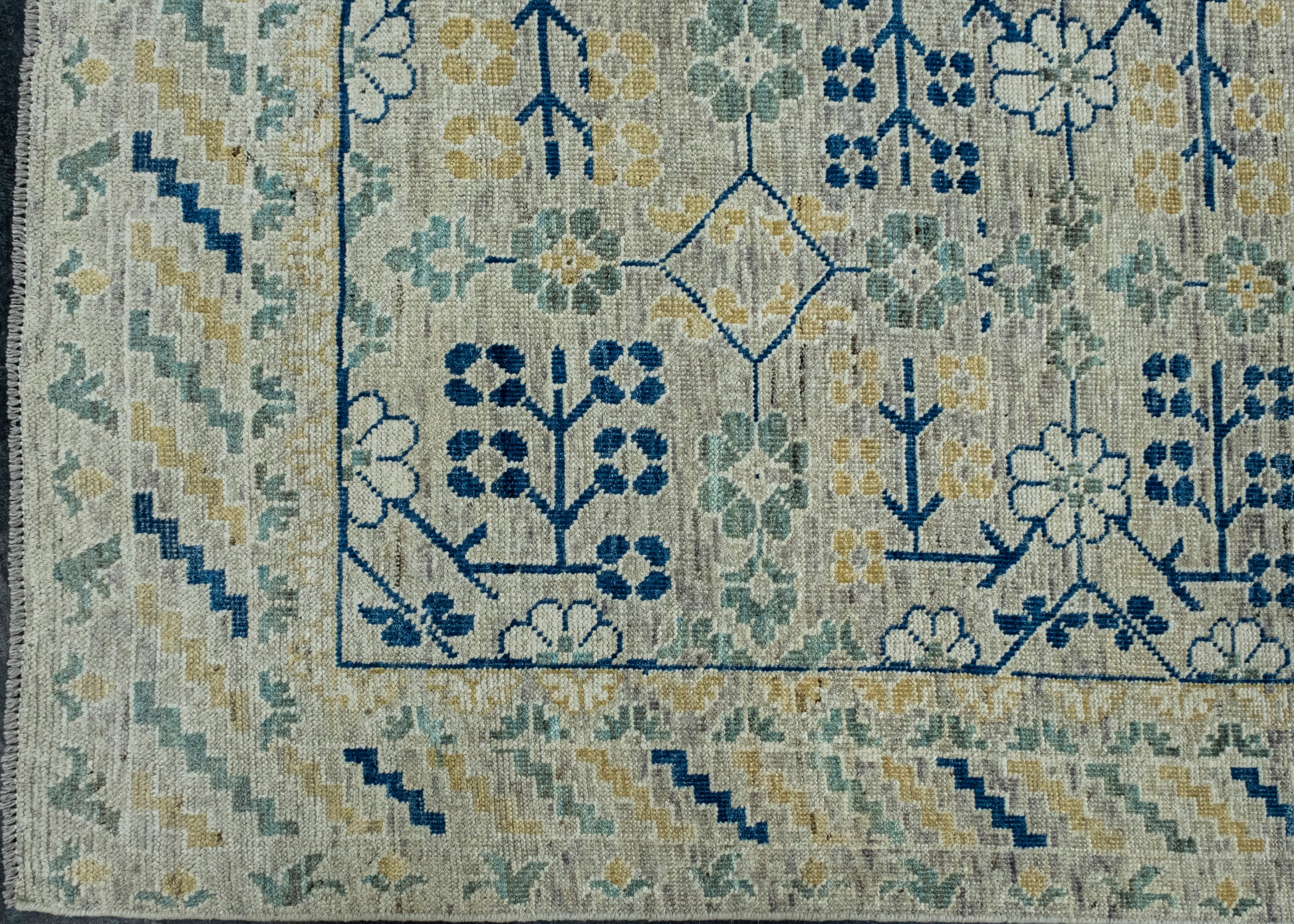 Handwoven Oushak Rug 9'1" x 12' #17507