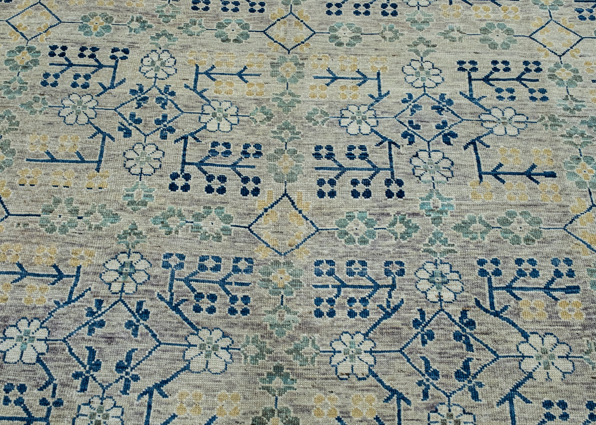 Handwoven Oushak Rug 9'1" x 12' #17507
