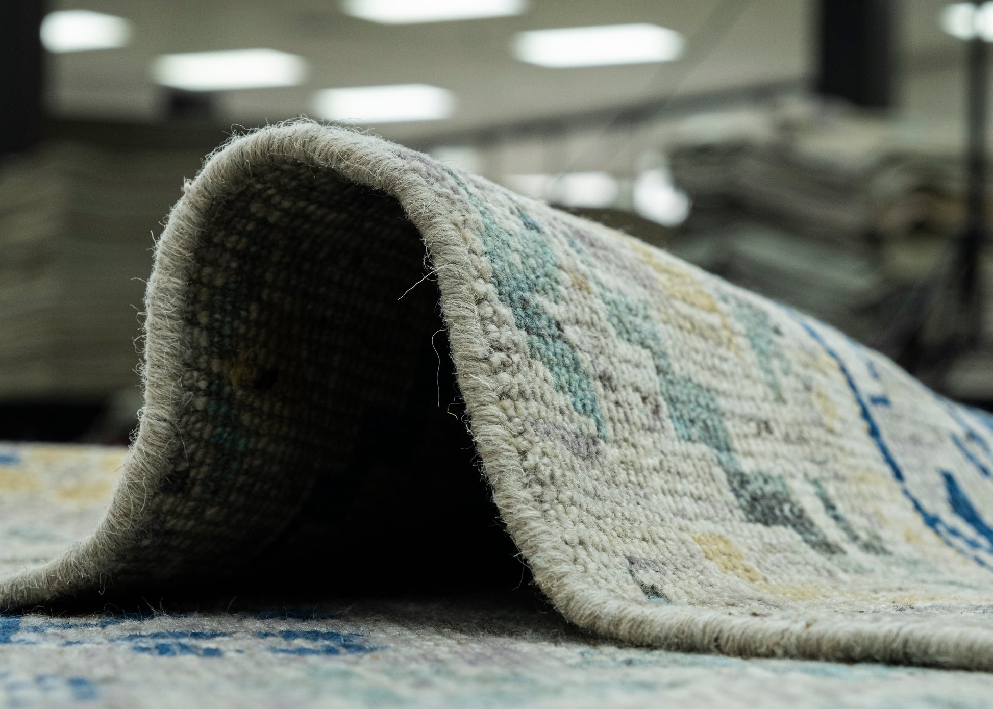 Handwoven Oushak Rug 9'1" x 12' #17507