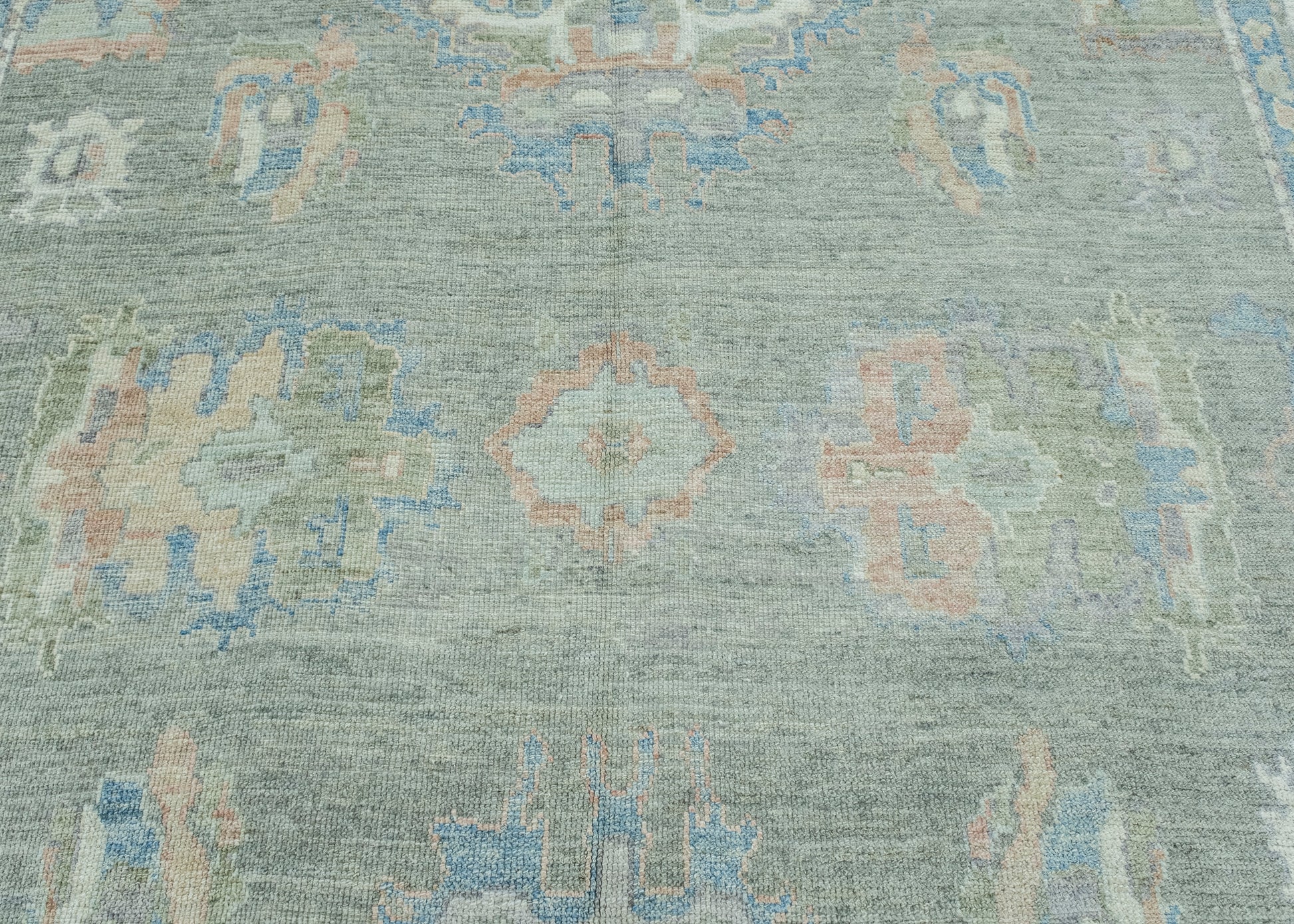 Turkish Oushak Rug 9'6" x 14' #17845