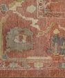 Turkish Oushak Old Wool Rug 9'4" x 13'1" #18016