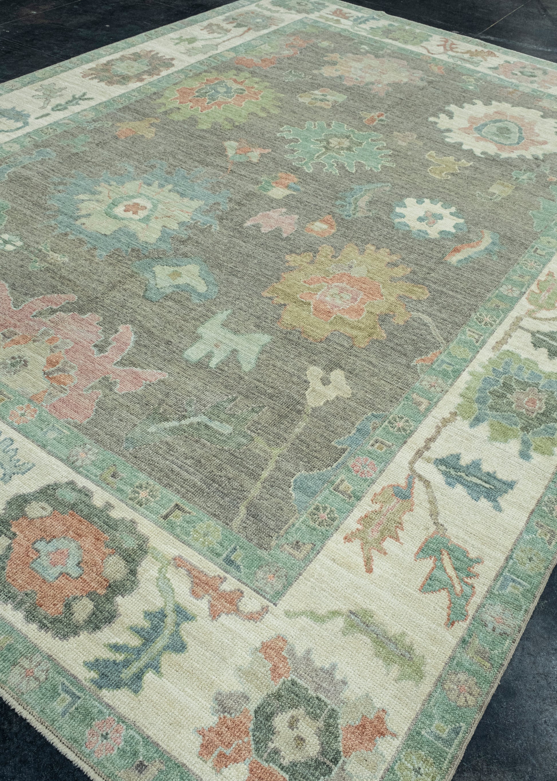 Turkish Oushak Rug 8'11" x 12'5" #17336