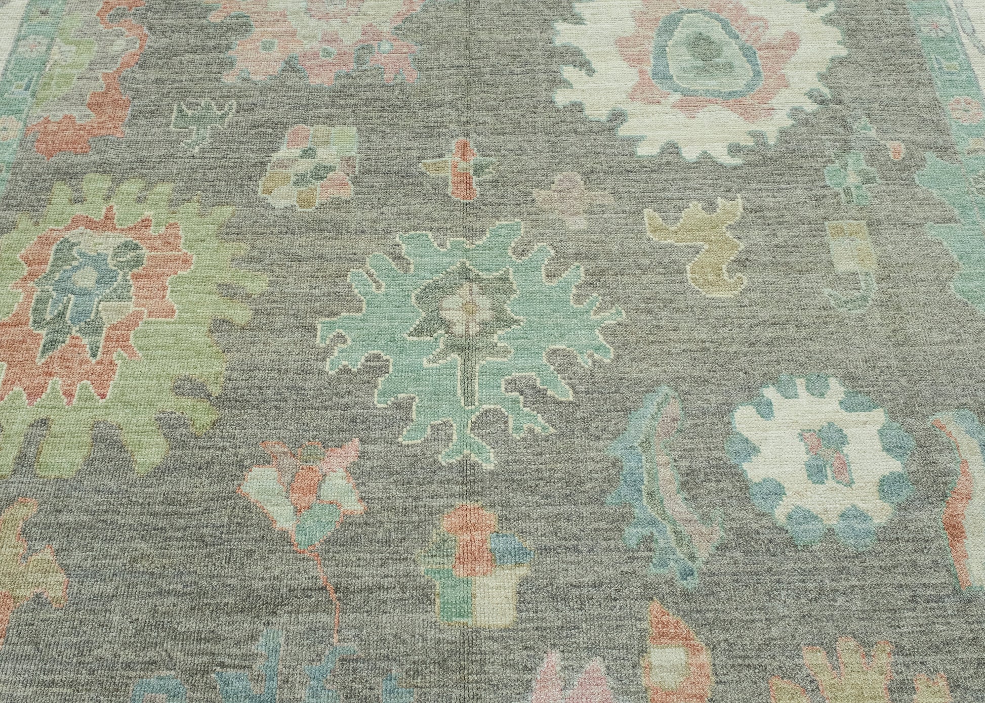 Turkish Oushak Rug 8'11" x 12'5" #17336