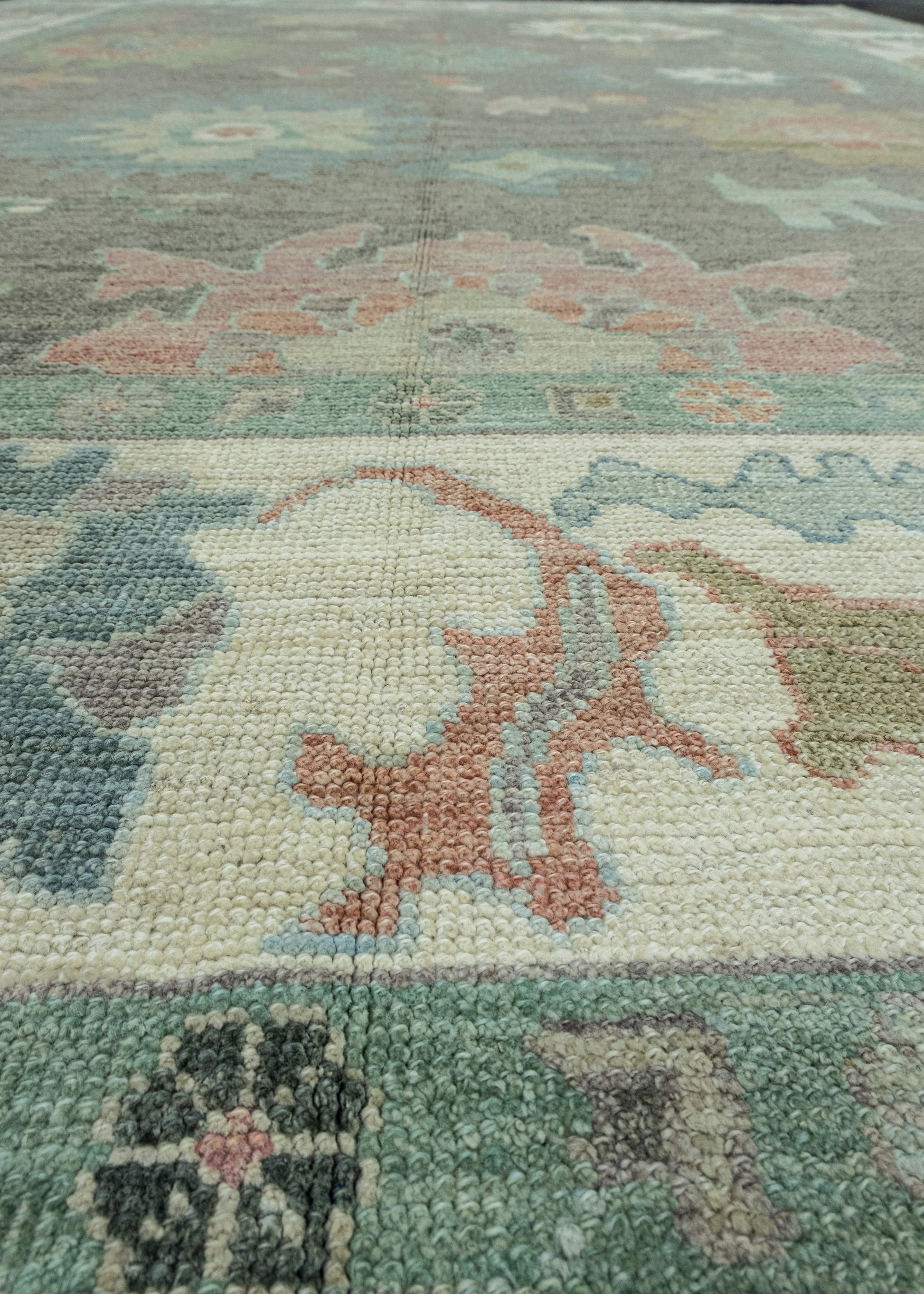 Turkish Oushak Rug 8'11" x 12'5" #17336