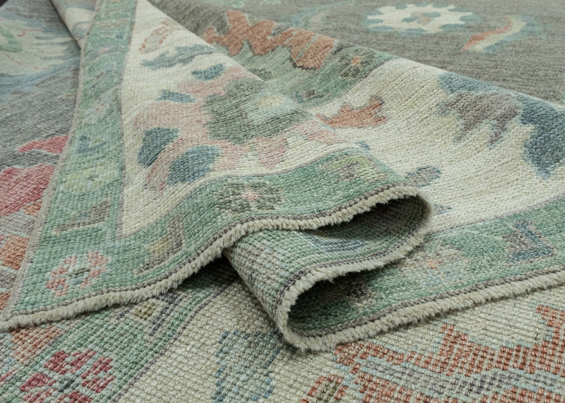 Turkish Oushak Rug 8'11" x 12'5" #17336