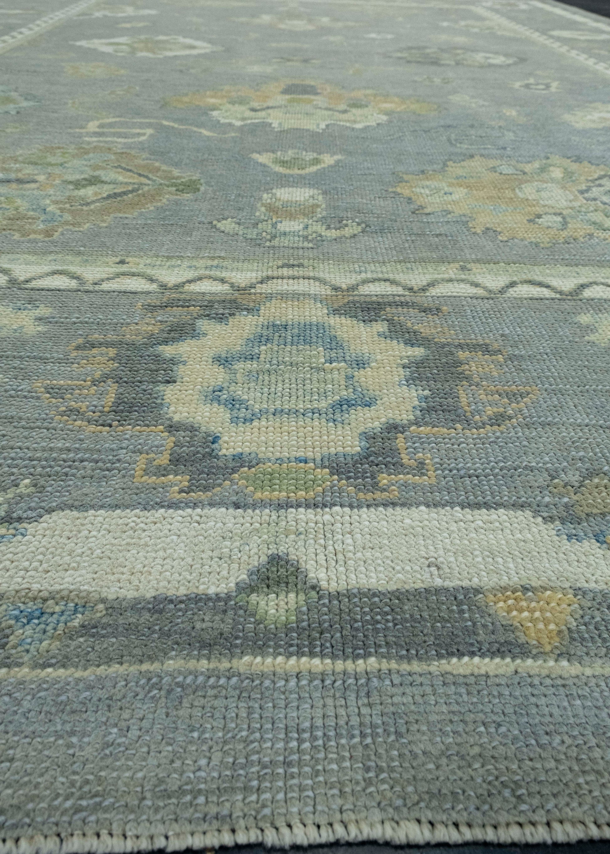 Turkish Oushak Rug 8'8" x 12' #18124