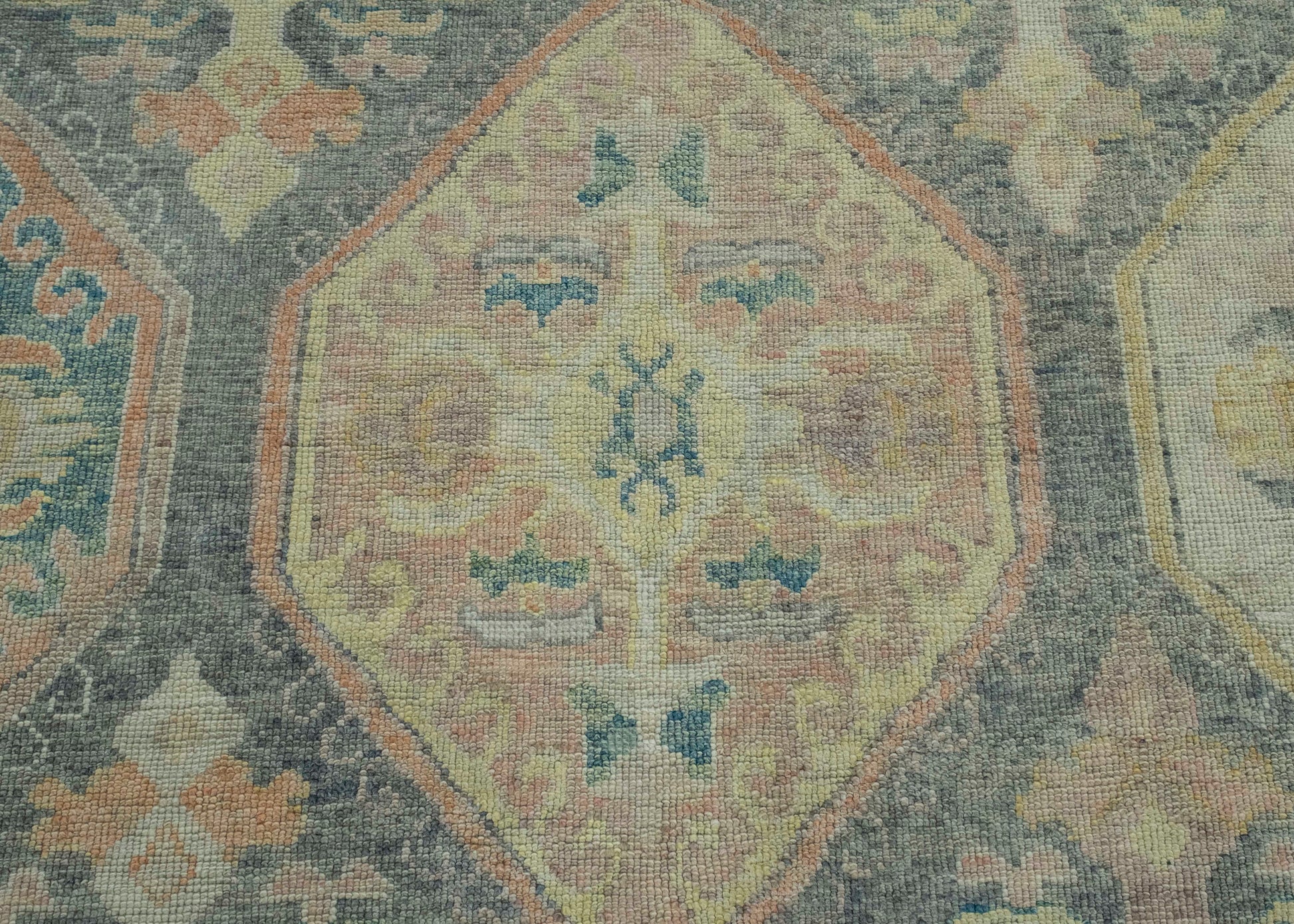 Turkish Oushak Rug 9'5" x 12'9" #18637