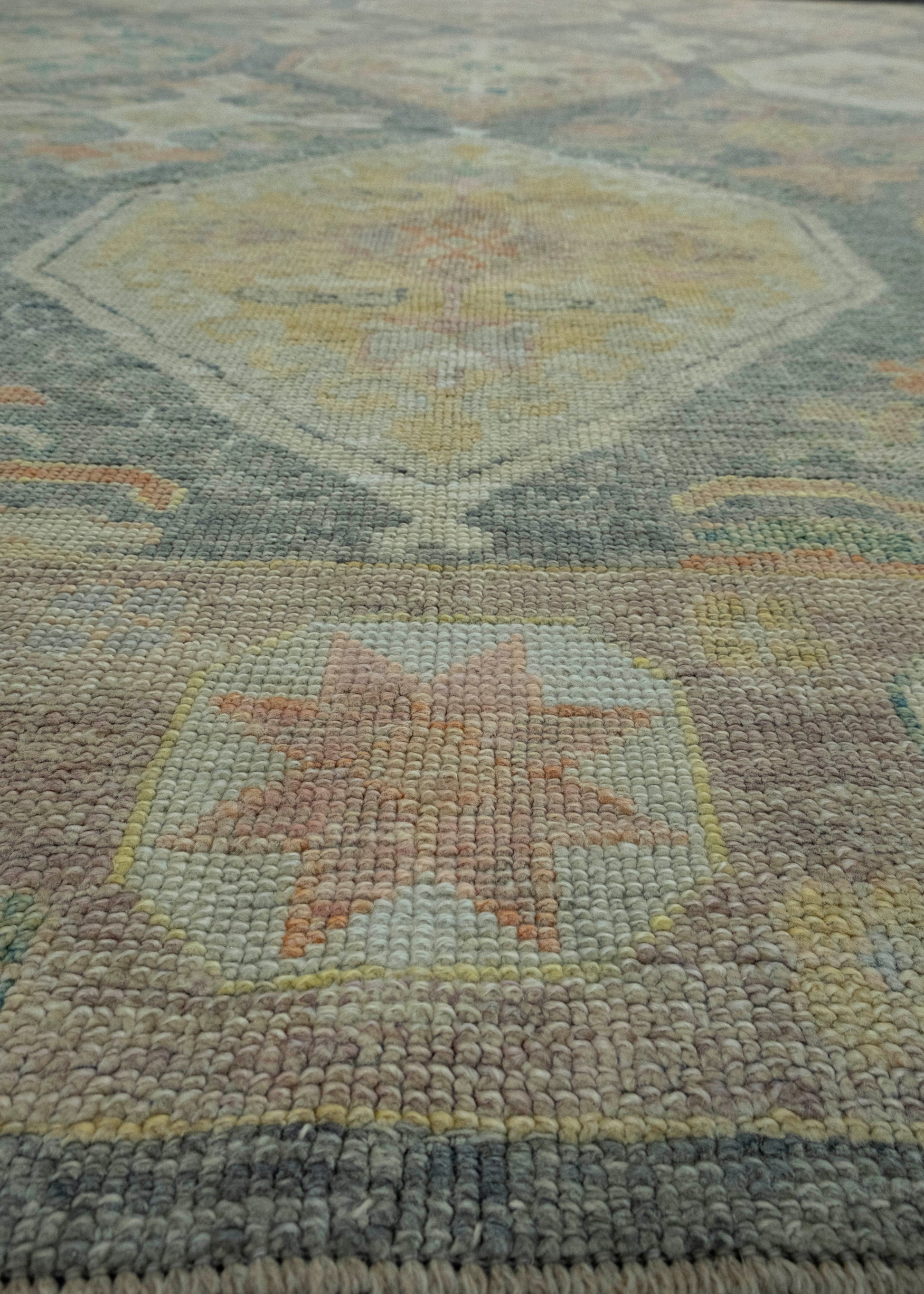 Turkish Oushak Rug 9'5" x 12'9" #18637