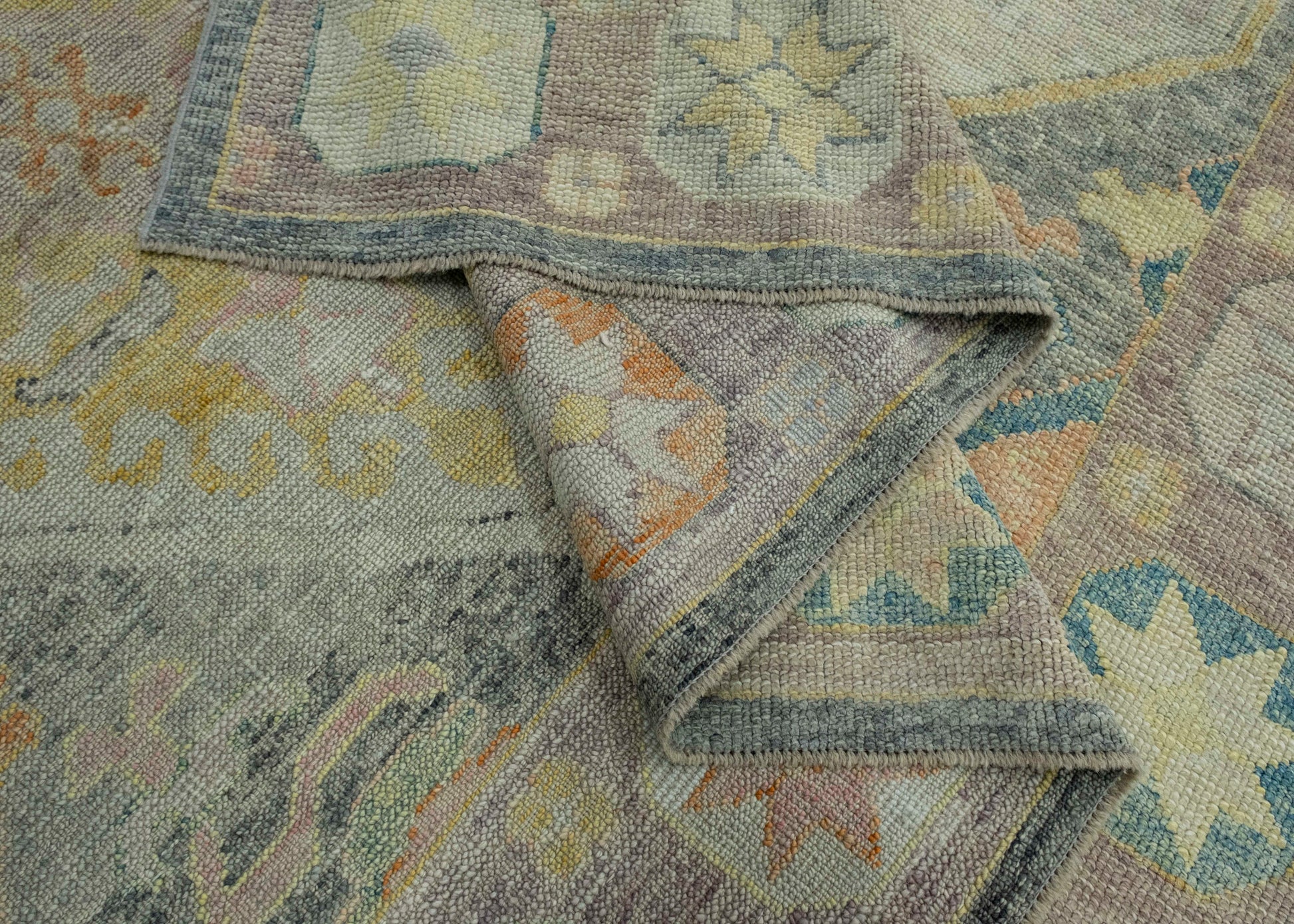 Turkish Oushak Rug 9'5" x 12'9" #18637
