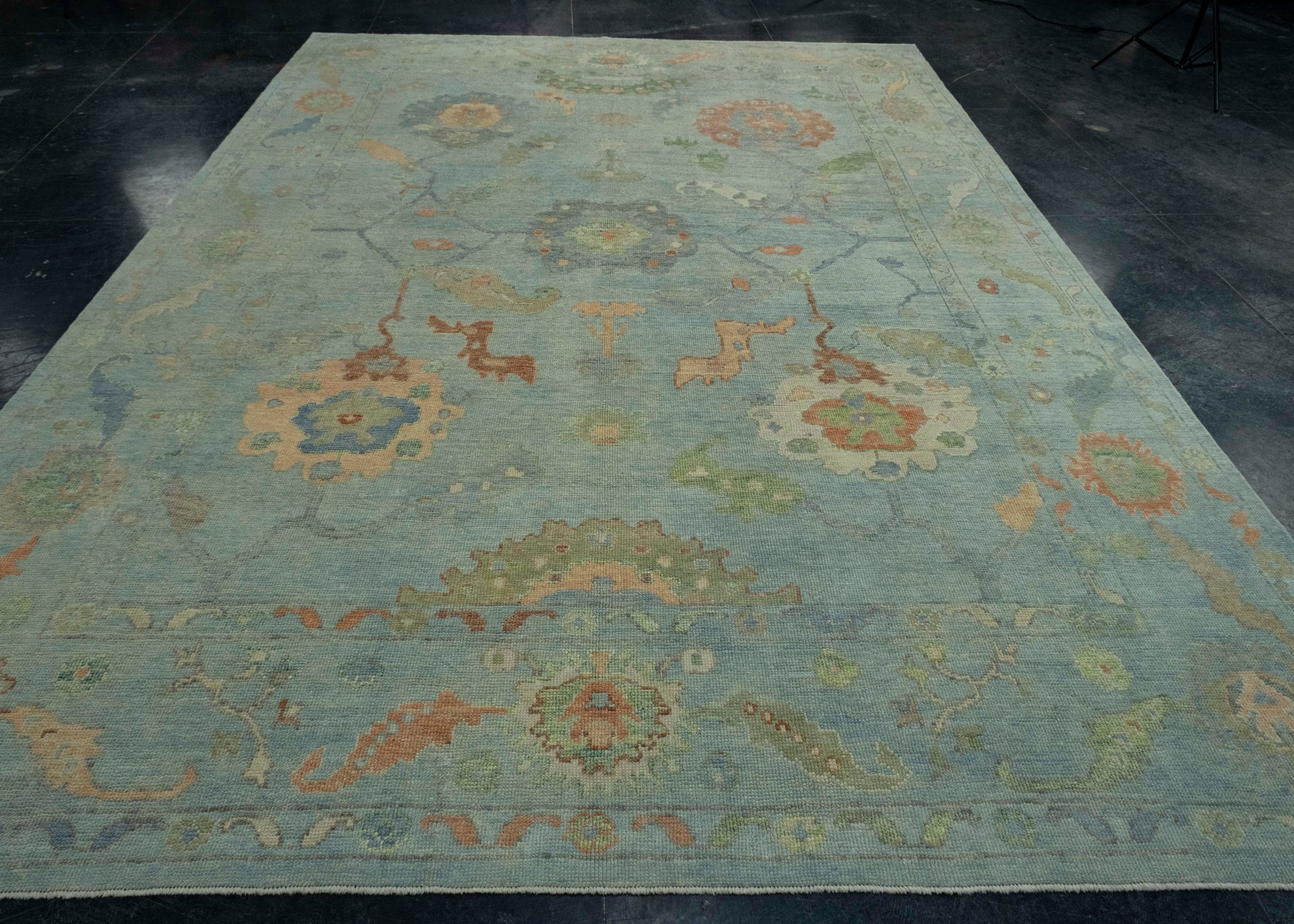 Turkish Oushak Rug 8'10" x 12'5" #18057