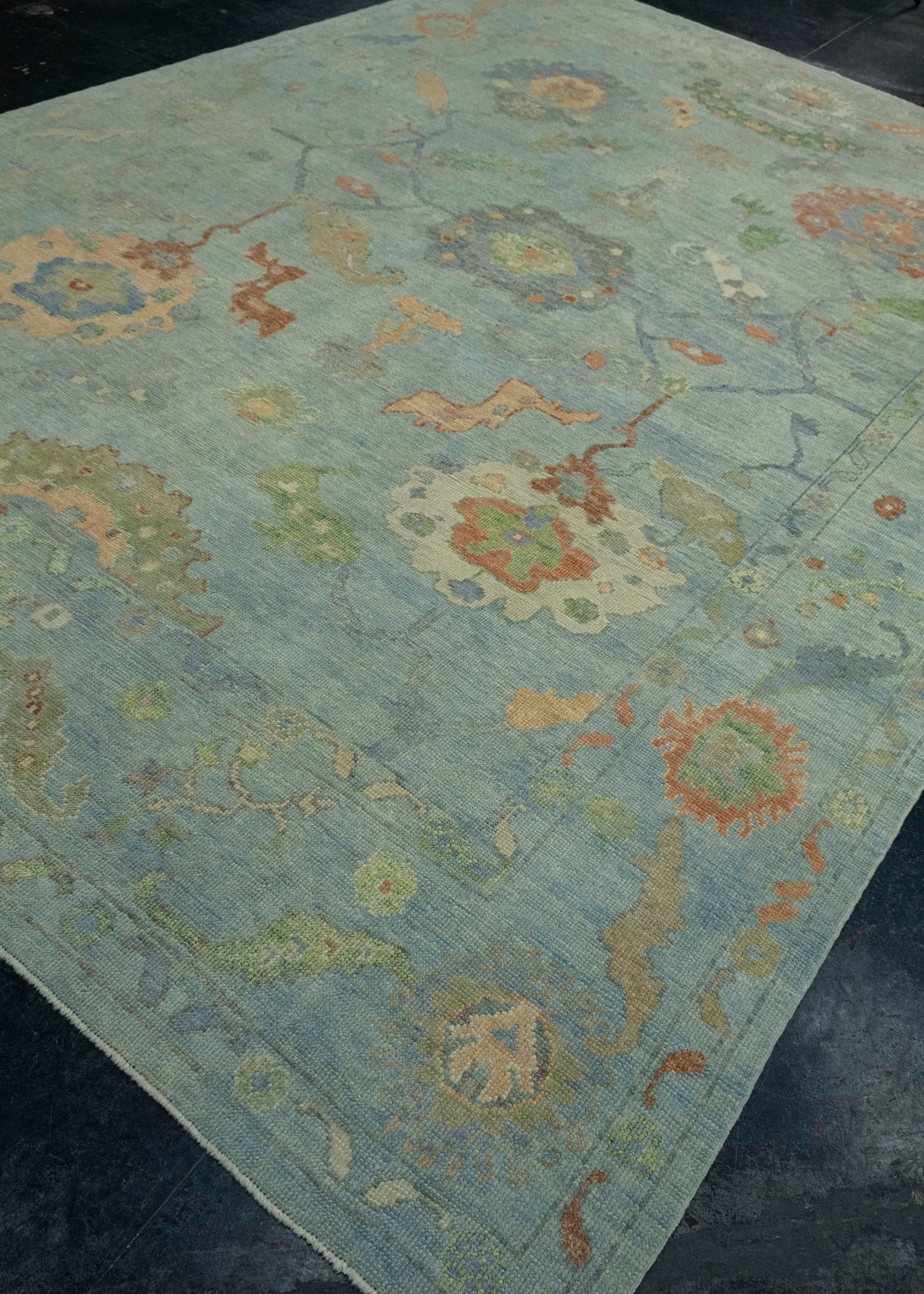 Turkish Oushak Rug 8'10" x 12'5" #18057
